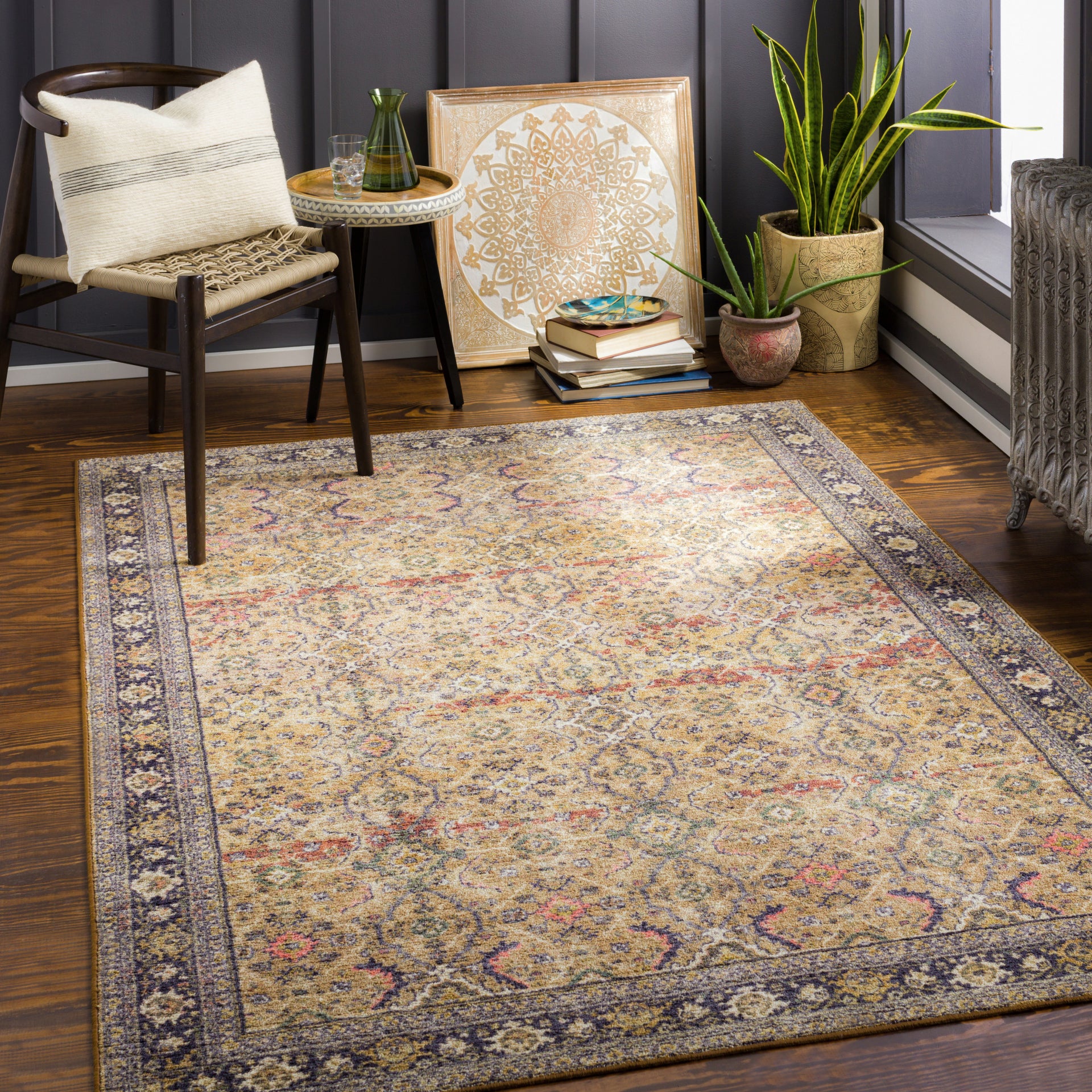 Leicester Machine Woven Rug Livabliss Leicester