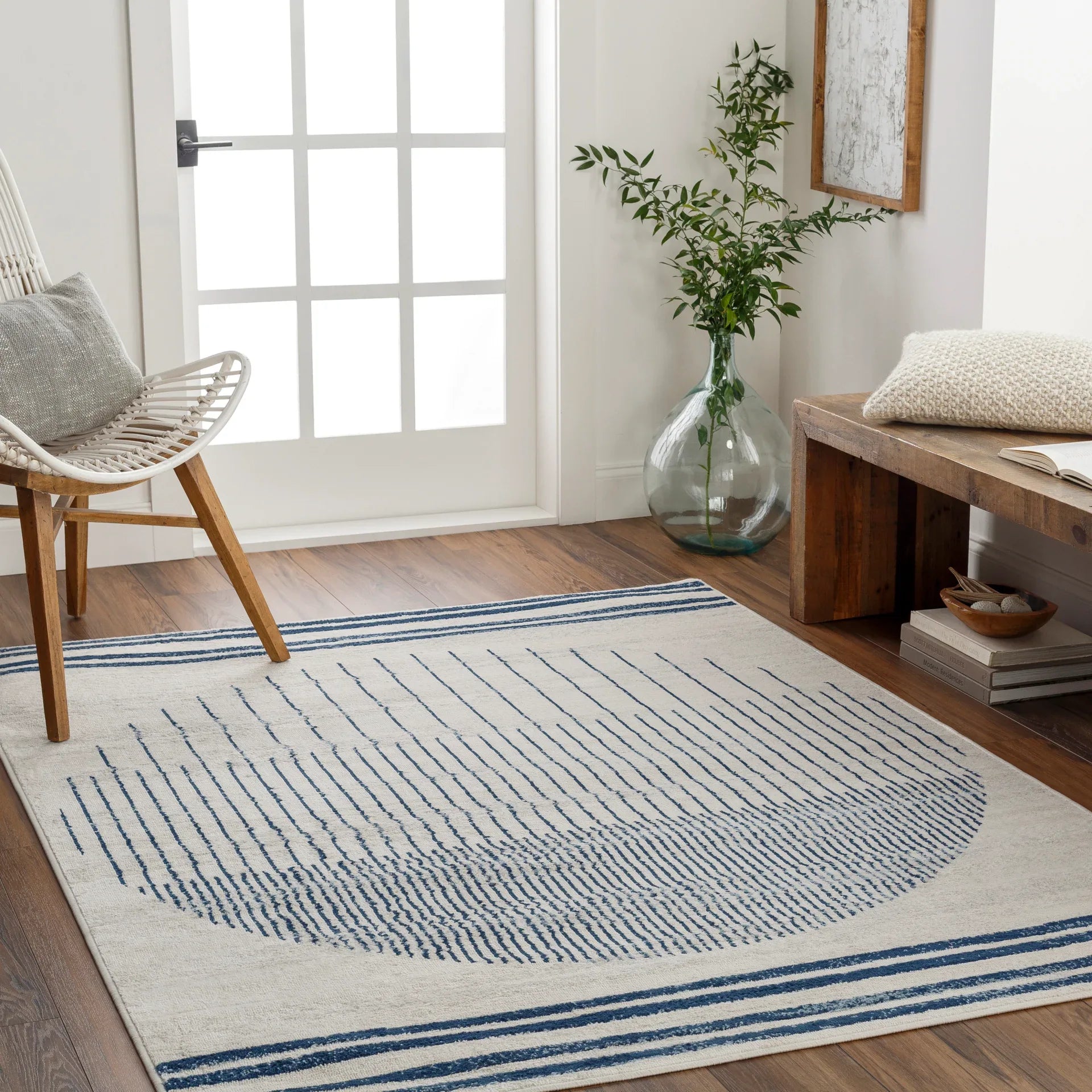 Floransa Machine Woven Rug Livabliss Floransa