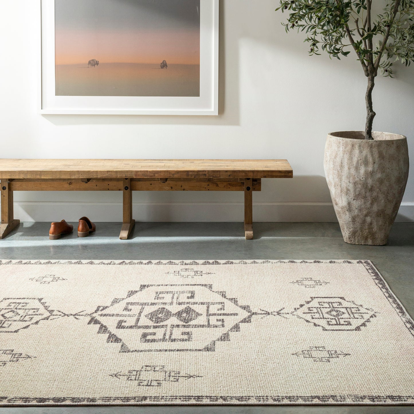 Solana Machine Woven Rug Becki Owens X Livabliss Solana