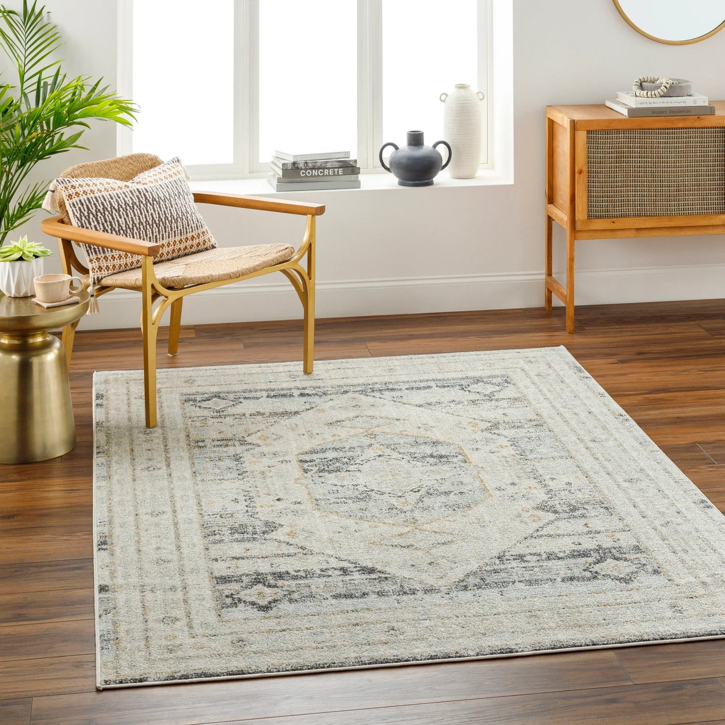 Bitlis Machine Woven Rug Livabliss Bitlis