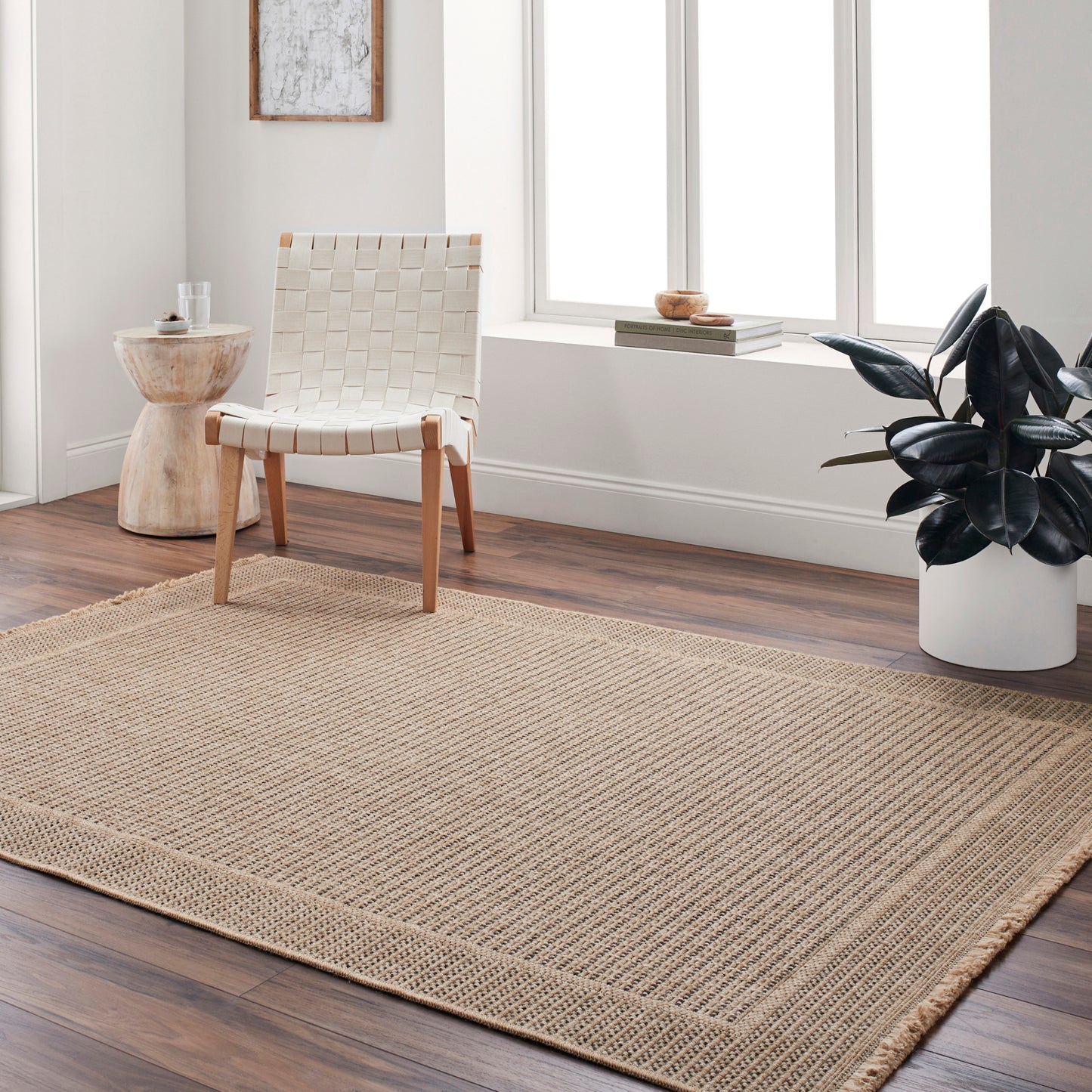 Mirage Machine Woven Rug Livabliss Mirage
