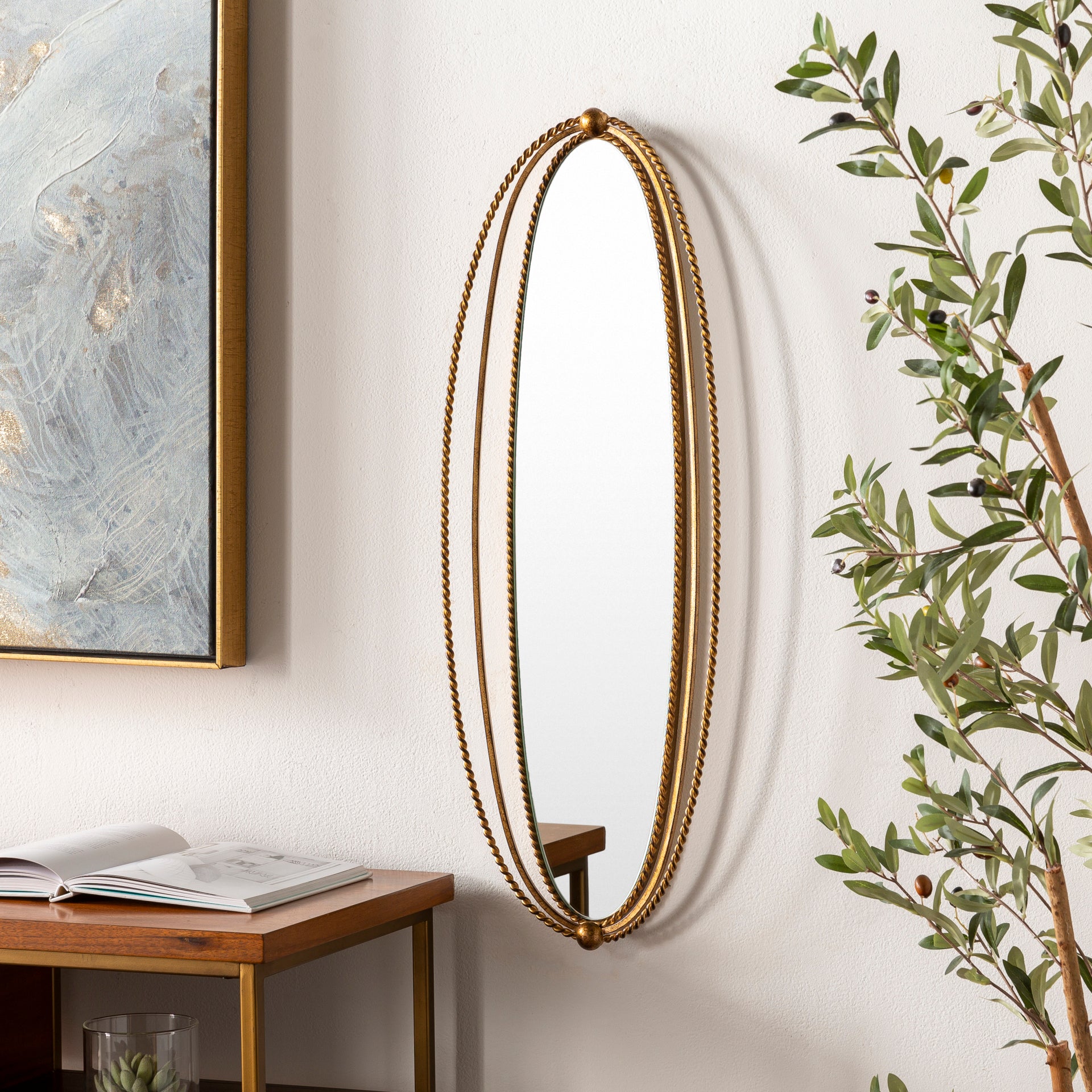 Chasm Accent Mirror Livabliss Chasm