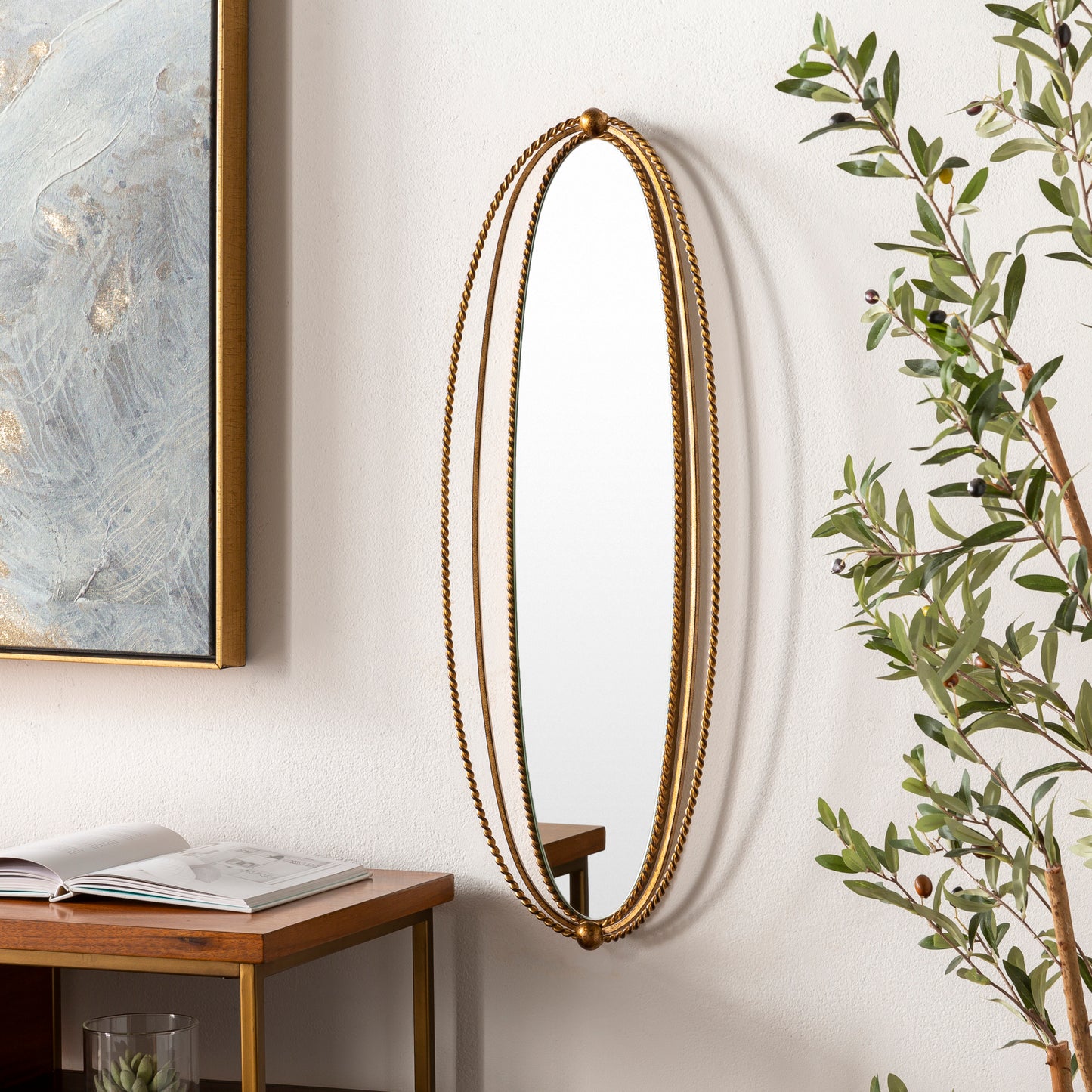 Chasm Accent Mirror Livabliss Chasm