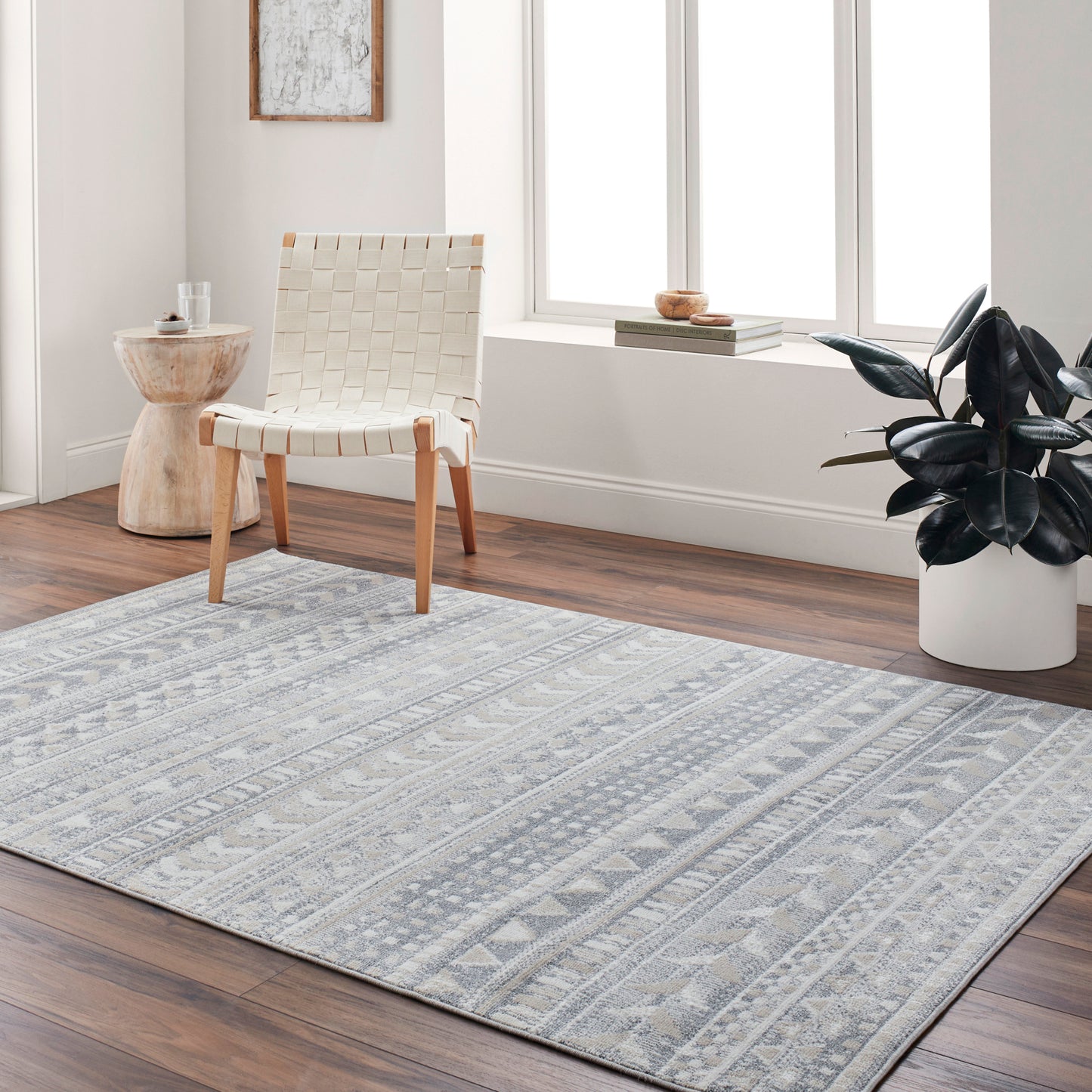 Santana Machine Woven Rug Livabliss Santana