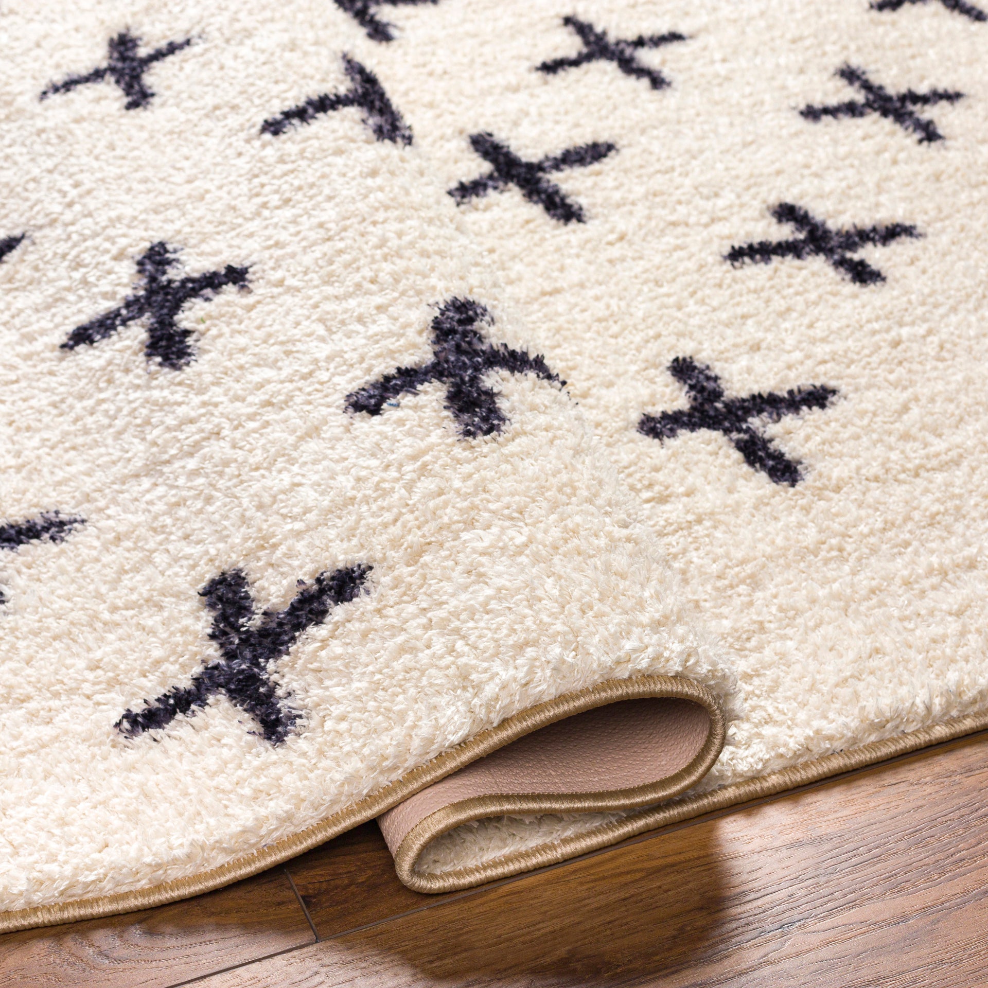 Lykke Machine Woven Rug Livabliss Lykke