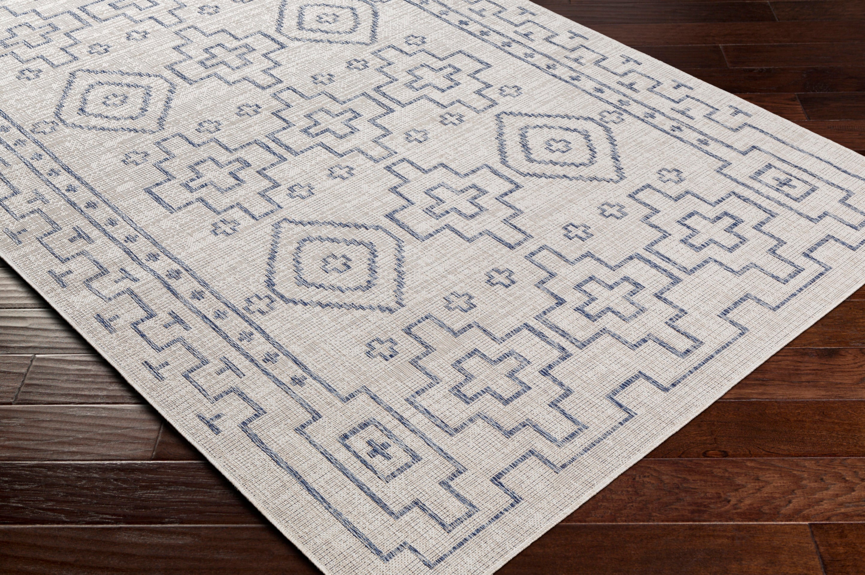 Tuareg Machine Woven Rug Livabliss Tuareg