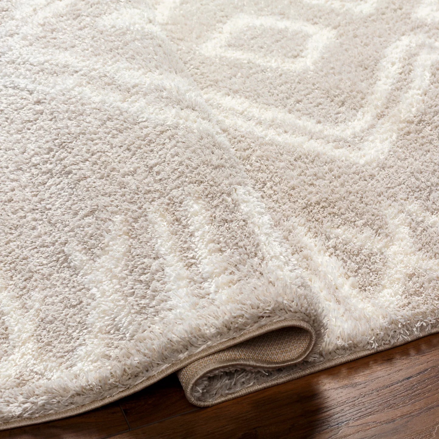 Cloudy Shag Machine Woven Rug Livabliss Cloudy Shag
