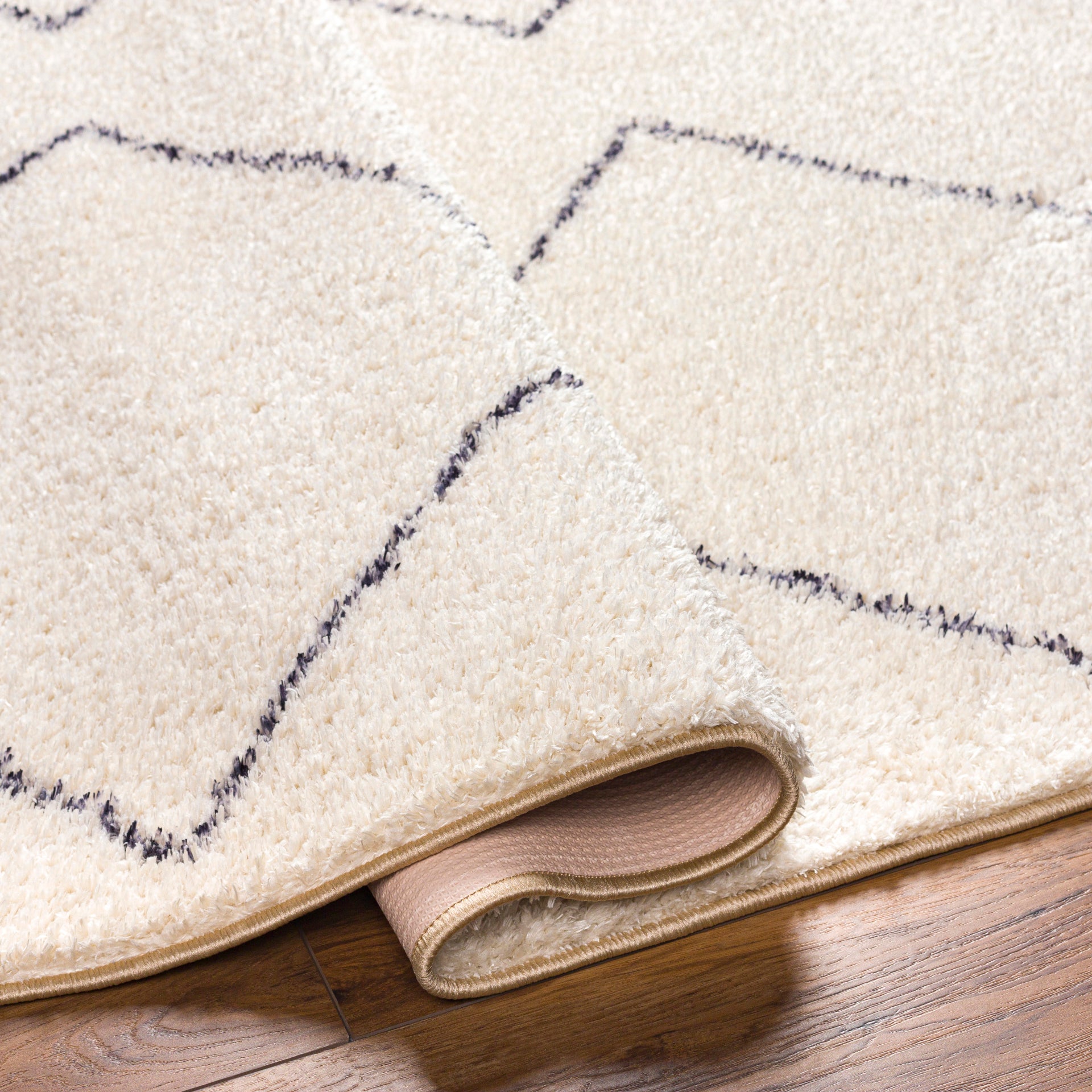 Lykke Machine Woven Rug Livabliss Lykke