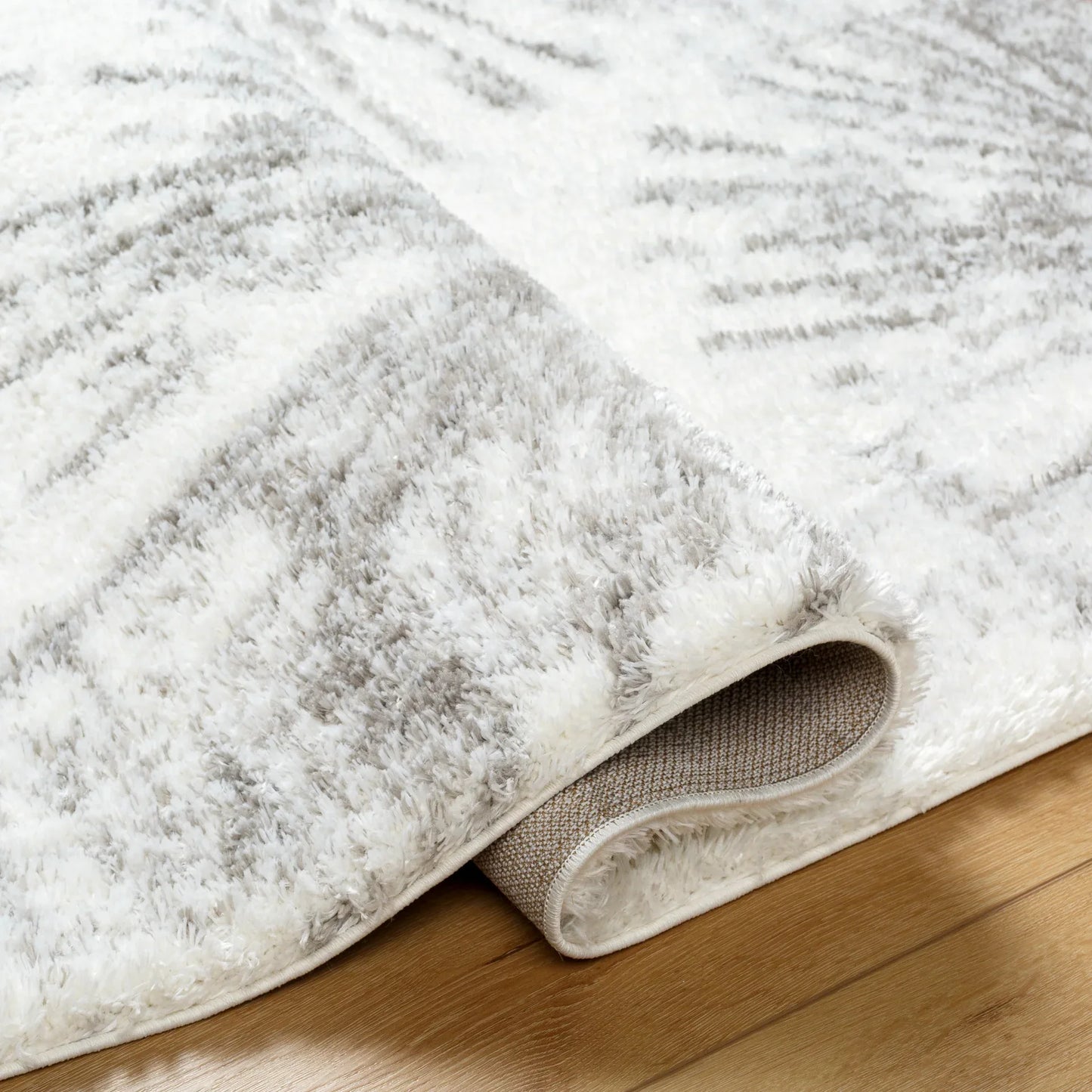 Cloudy Shag Machine Woven Rug Livabliss Cloudy Shag