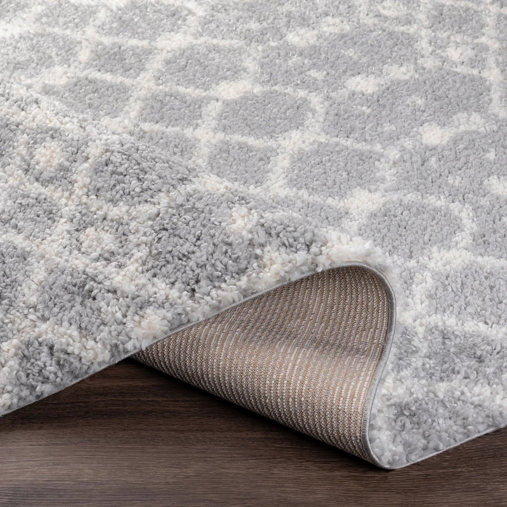 Deluxe Shag Machine Woven Rug Livabliss Deluxe Shag