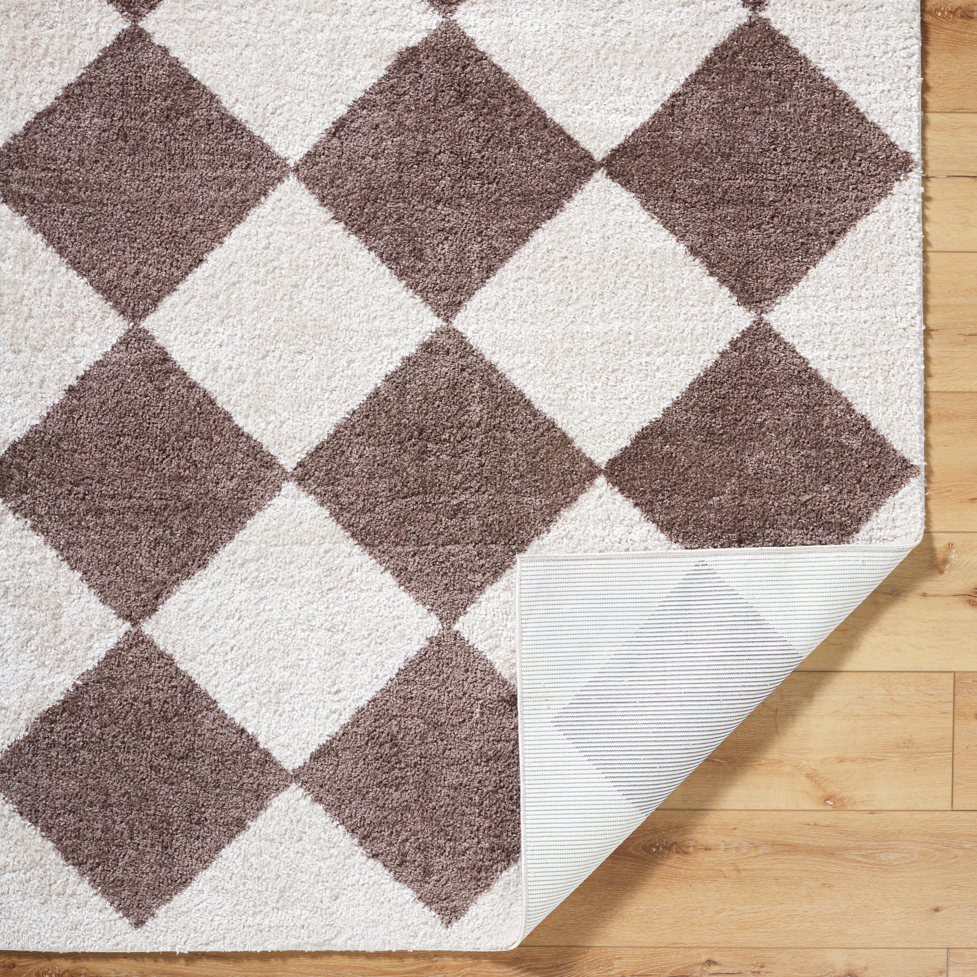 Fossay Shag Machine Woven Rug Livabliss Fossay Shag