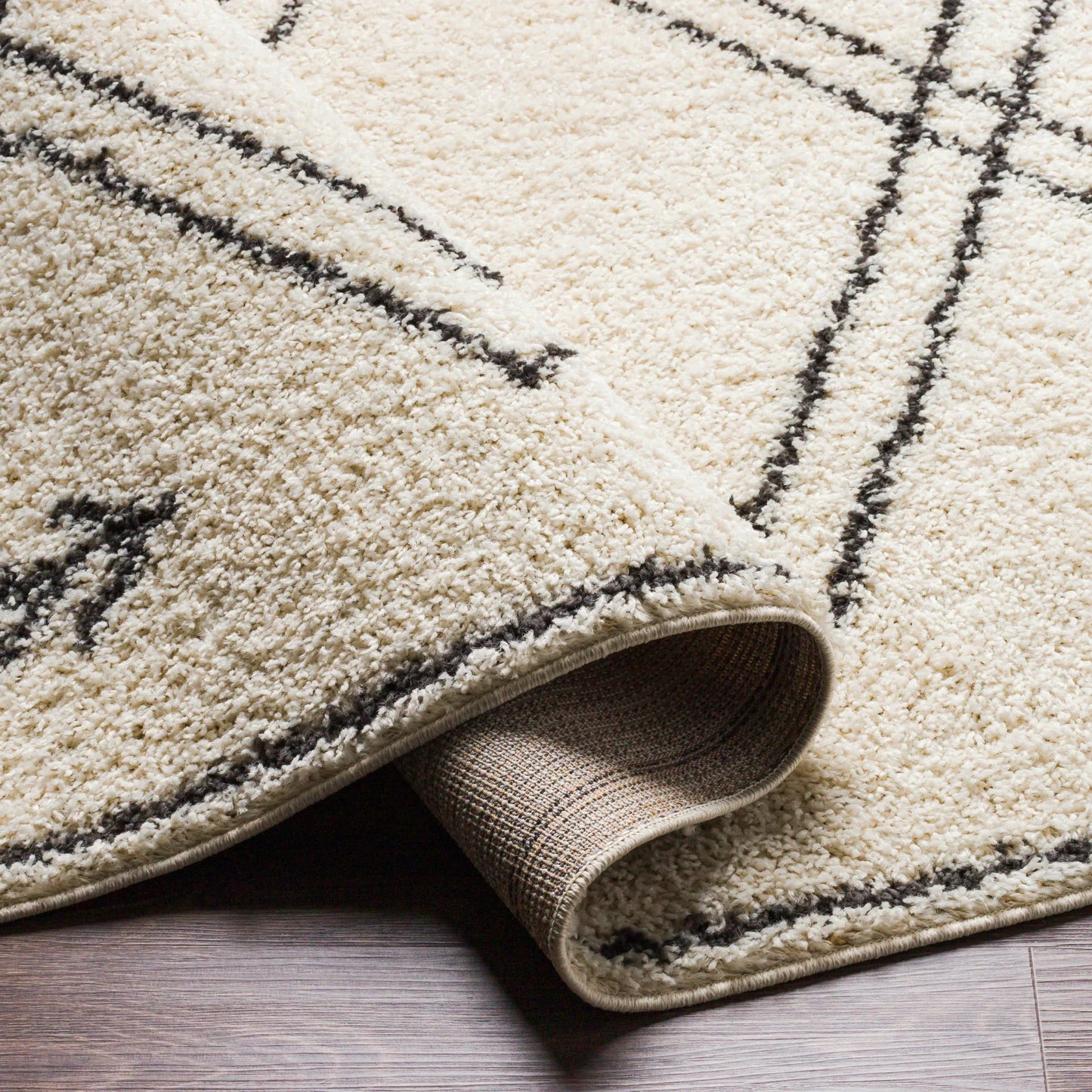 Beni Shag Machine Woven Rug Livabliss Beni Shag