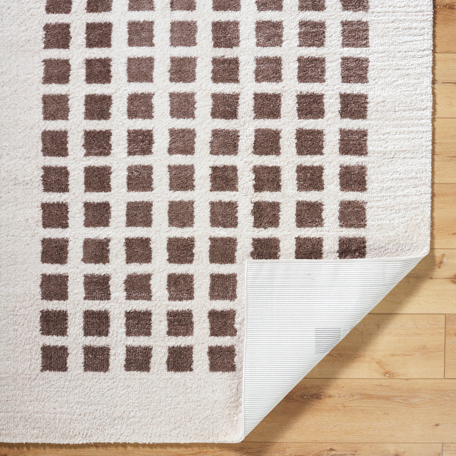 Fossay Shag Machine Woven Rug Livabliss Fossay Shag