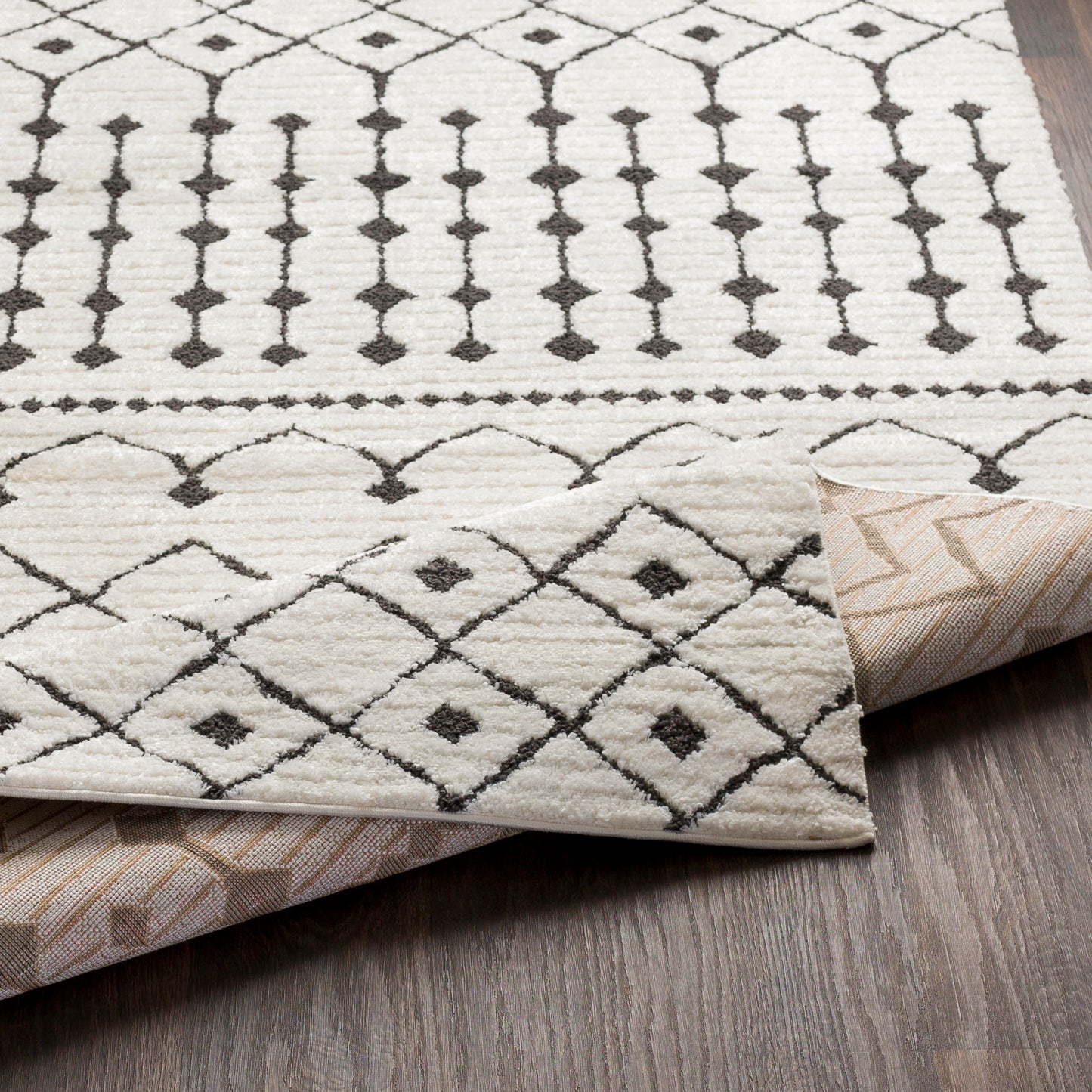 Moroccan Shag Machine Woven Rug Livabliss Moroccan Shag