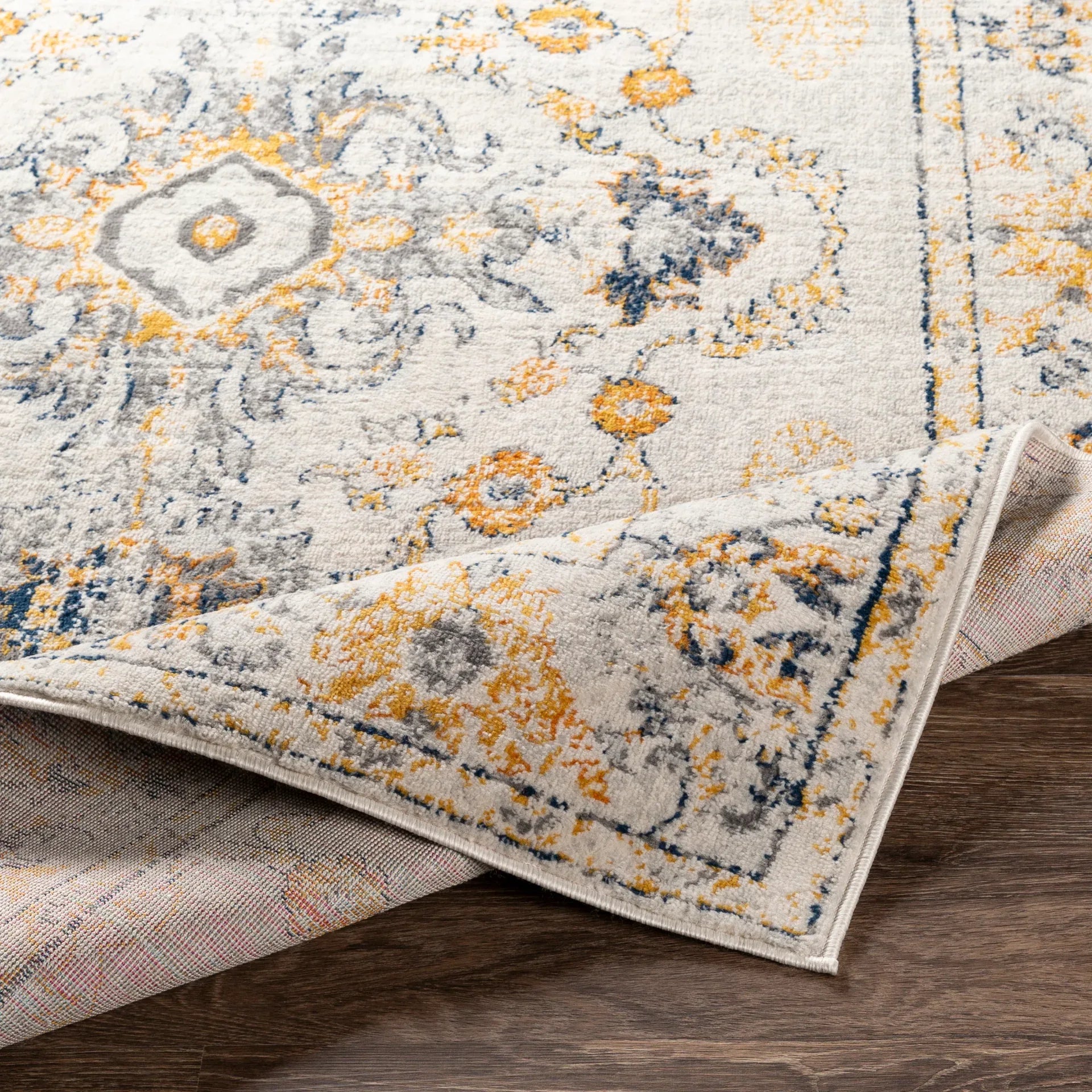 Floransa Machine Woven Rug Livabliss Floransa