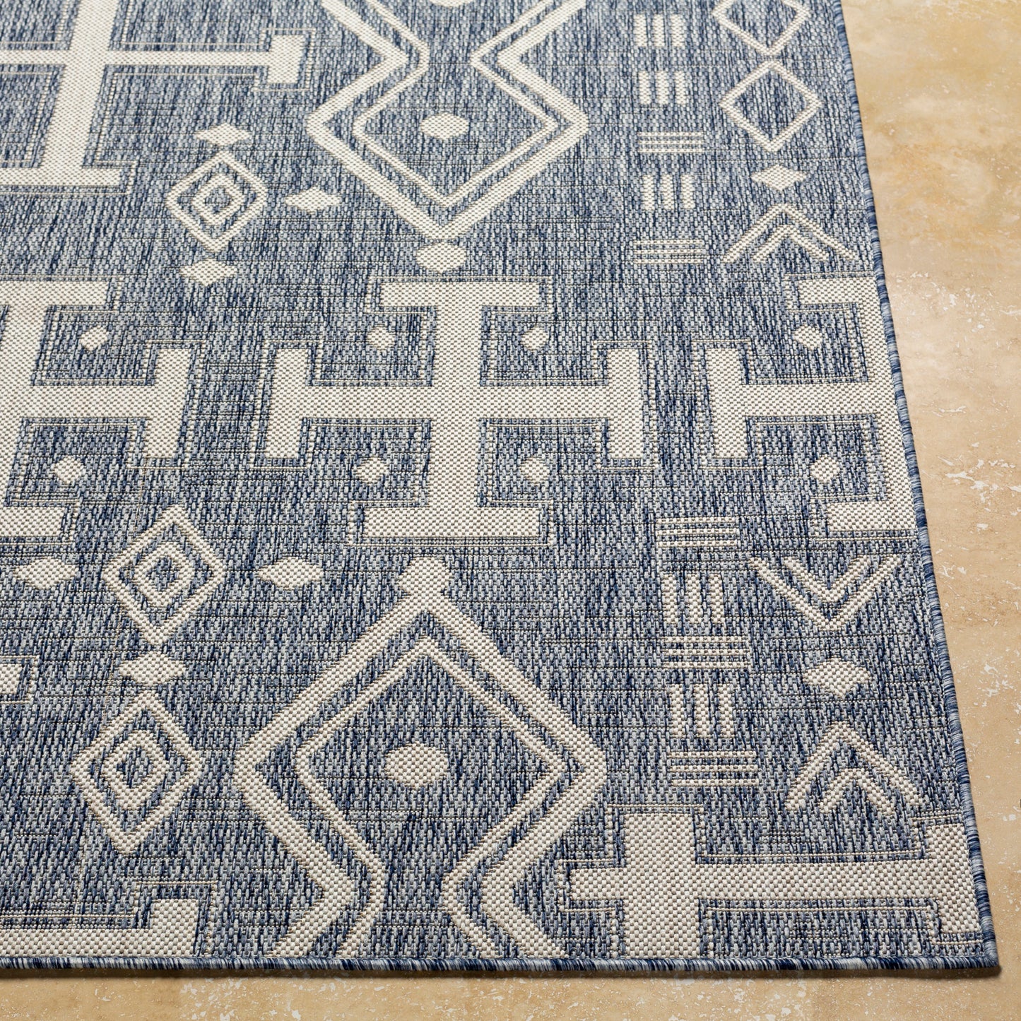 Tuareg Machine Woven Rug Livabliss Tuareg