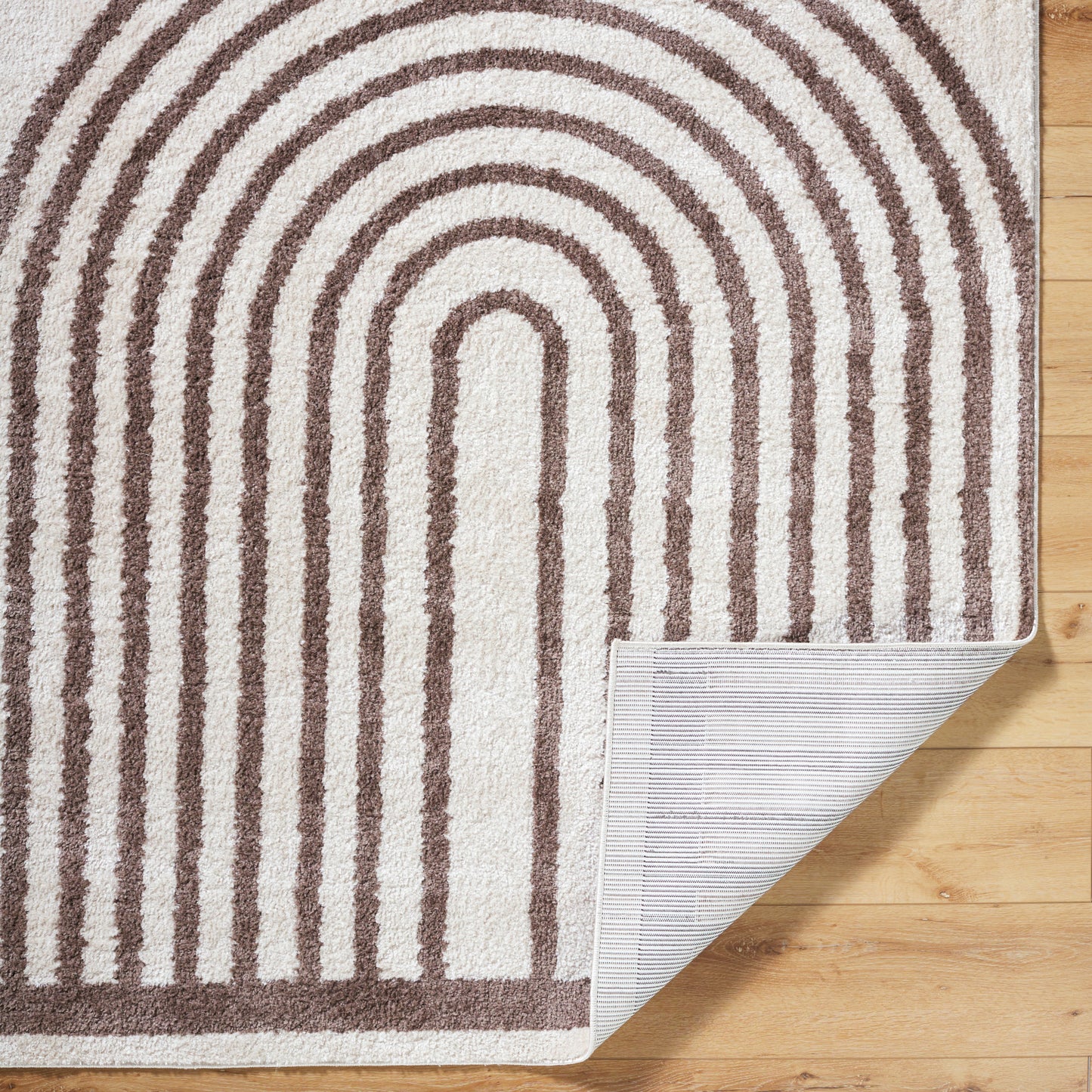 Fossay Shag Machine Woven Rug Livabliss Fossay Shag