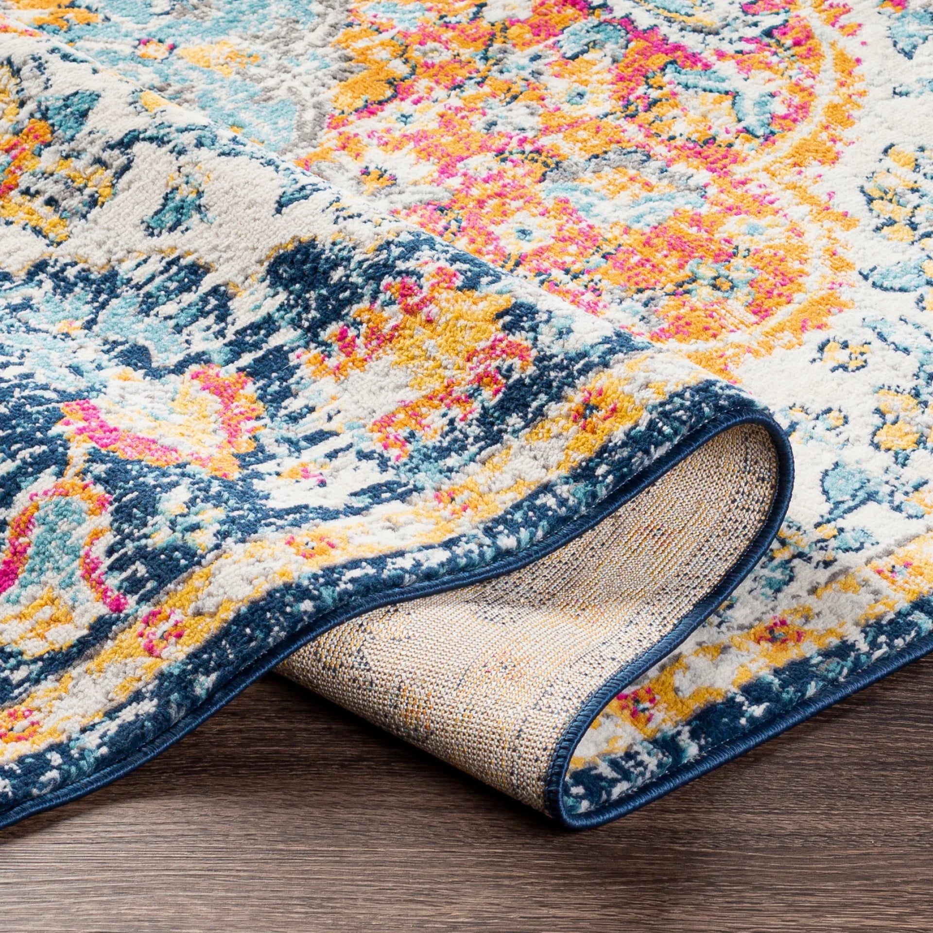 Floransa Machine Woven Rug Livabliss Floransa
