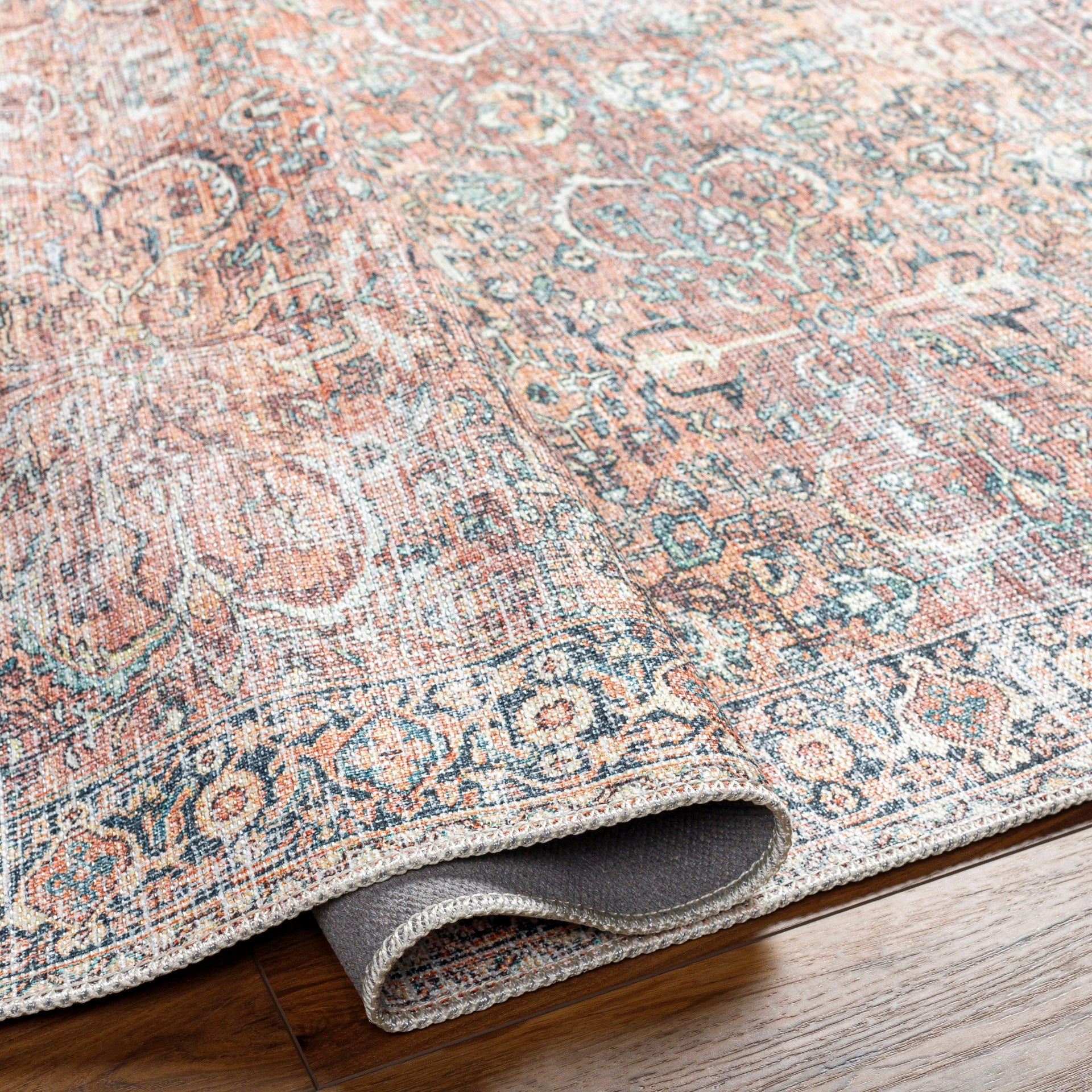 Kemer Machine Woven Rug Livabliss Kemer