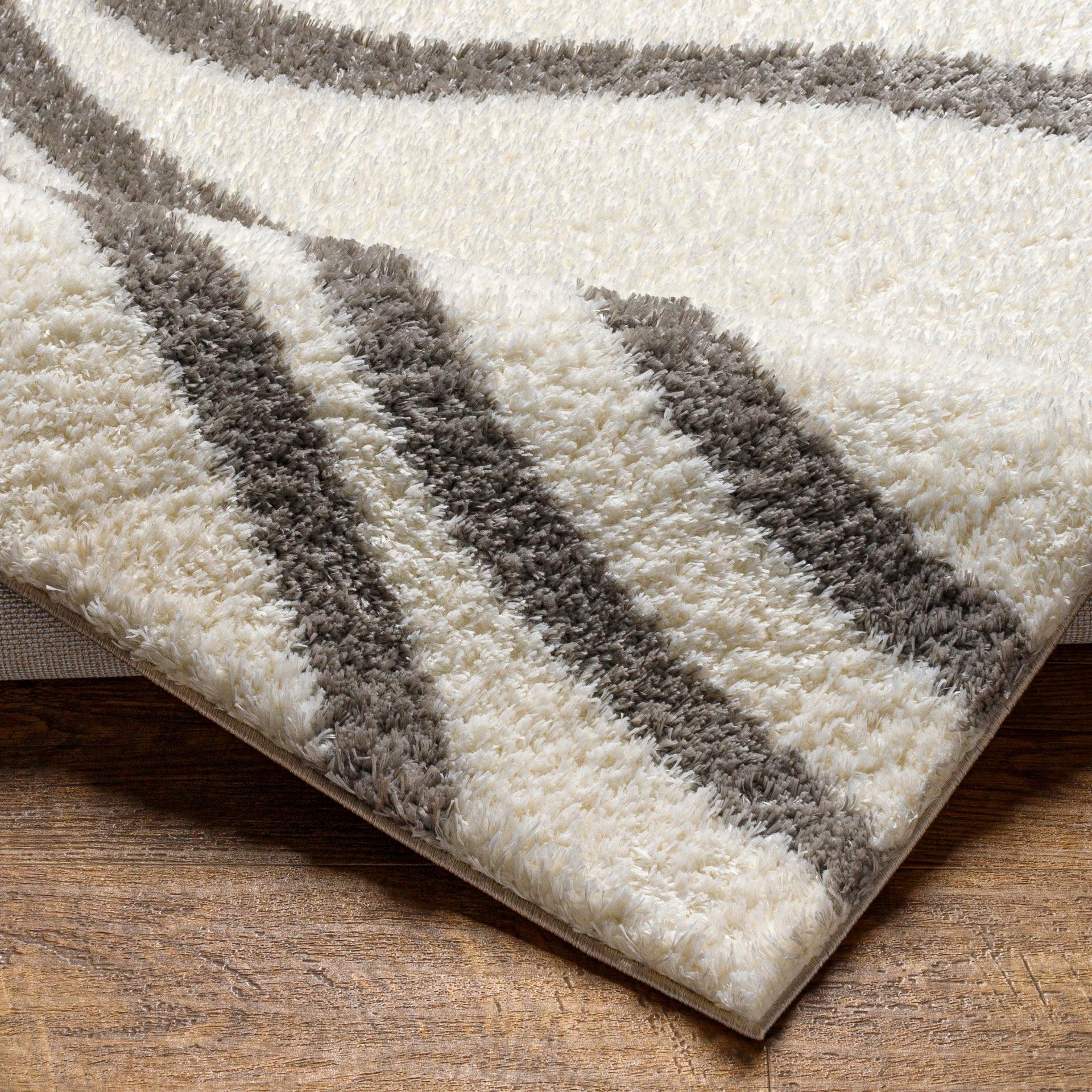 Cloudy Shag Machine Woven Rug Livabliss Cloudy Shag
