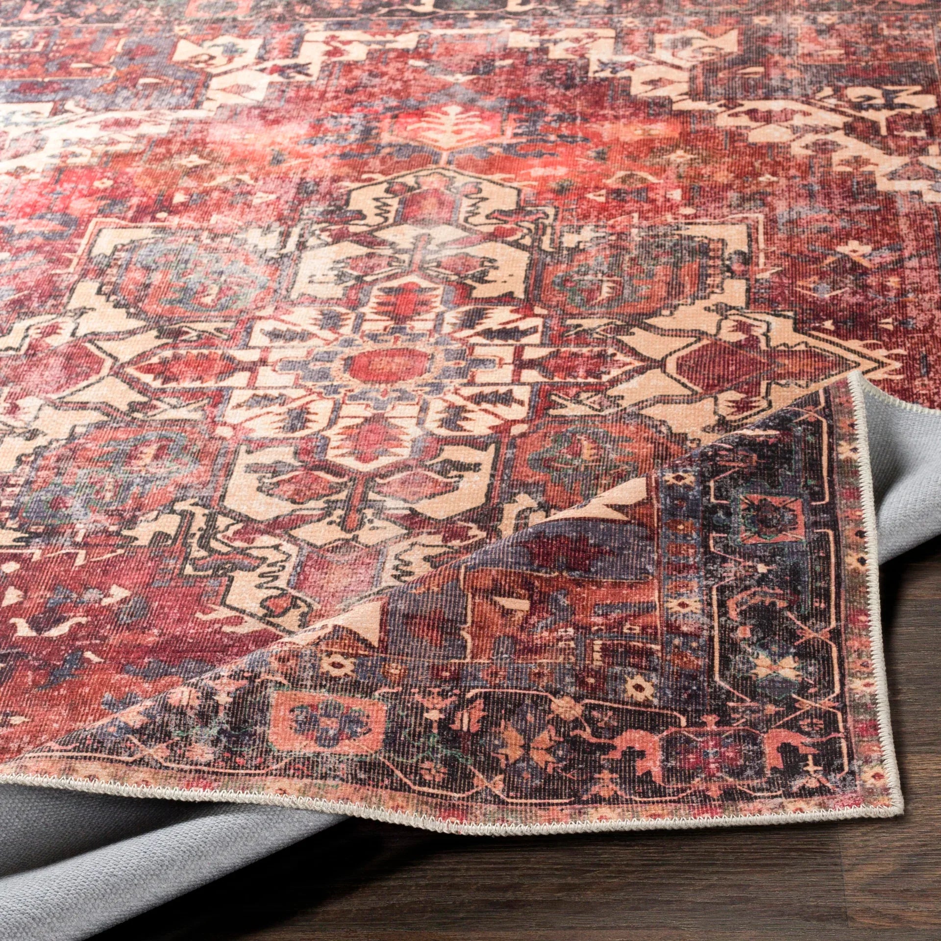Amelie Machine Woven Rug Livabliss Amelie