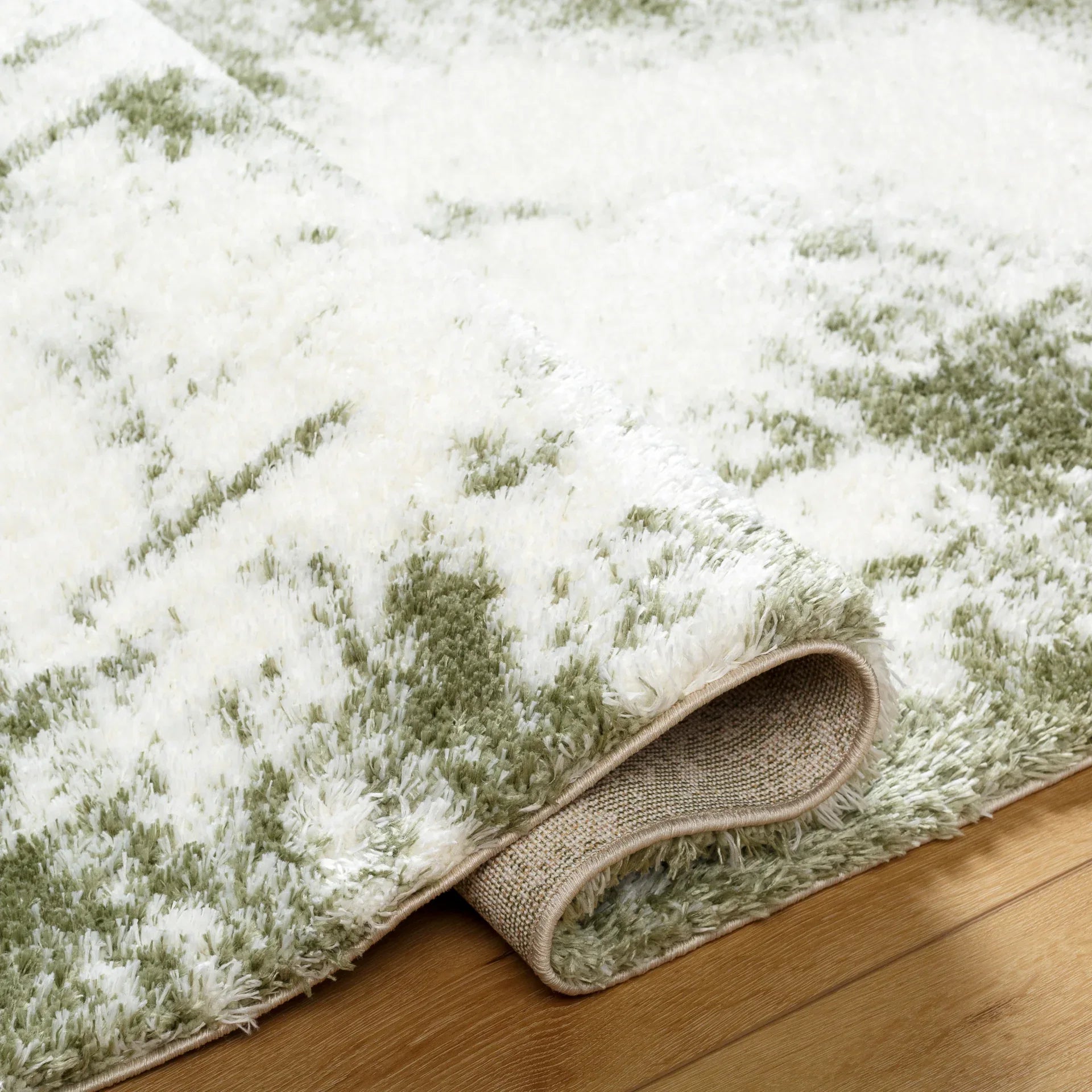 Cloudy Shag Machine Woven Rug Livabliss Cloudy Shag