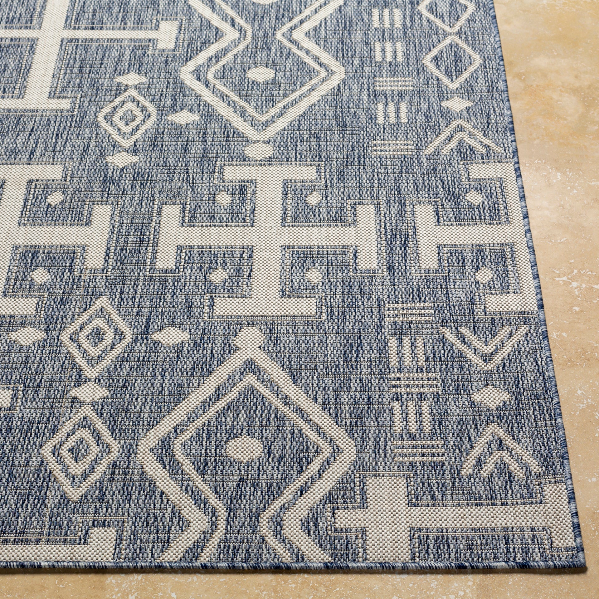 Tuareg Machine Woven Rug Livabliss Tuareg