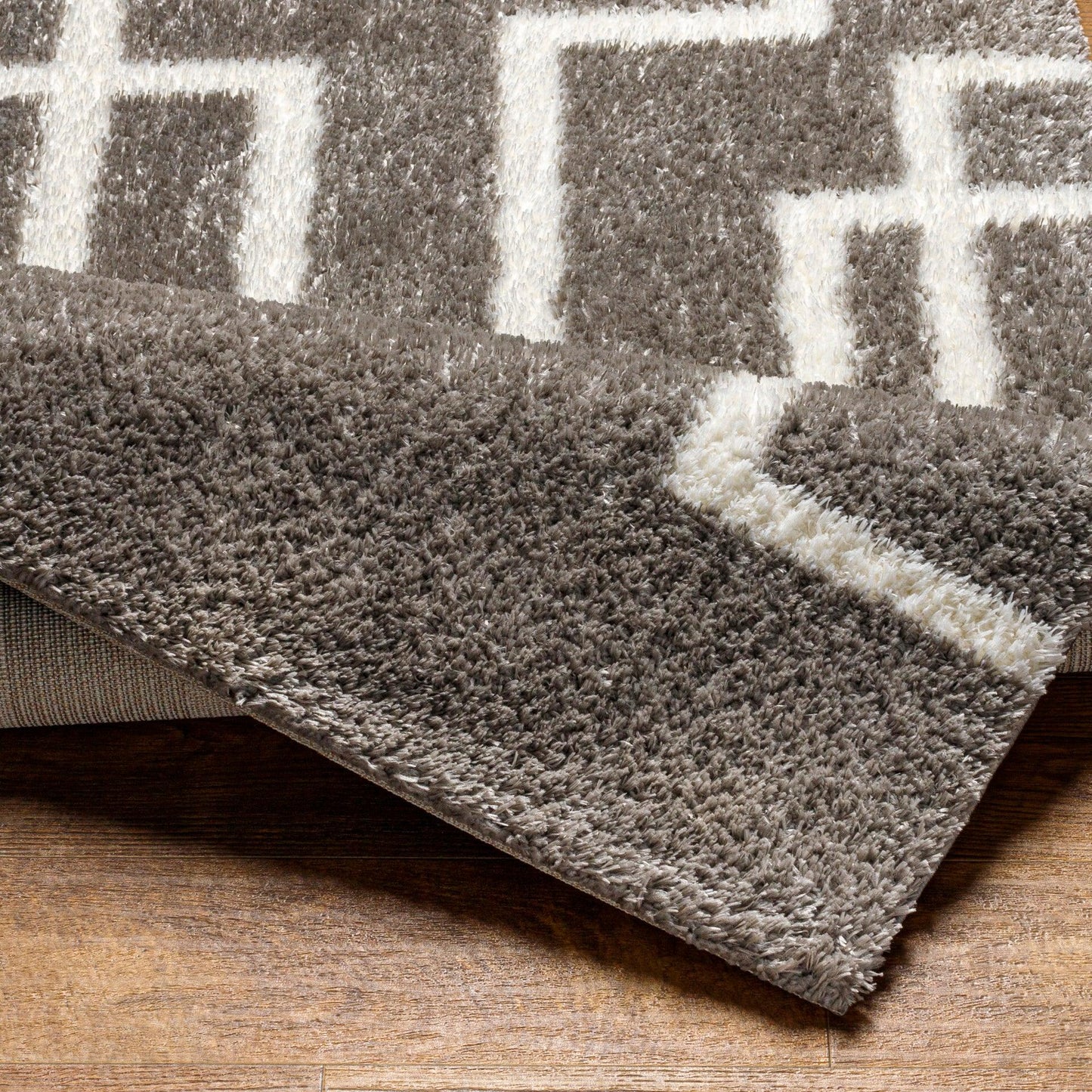 Cloudy Shag Machine Woven Rug Livabliss Cloudy Shag