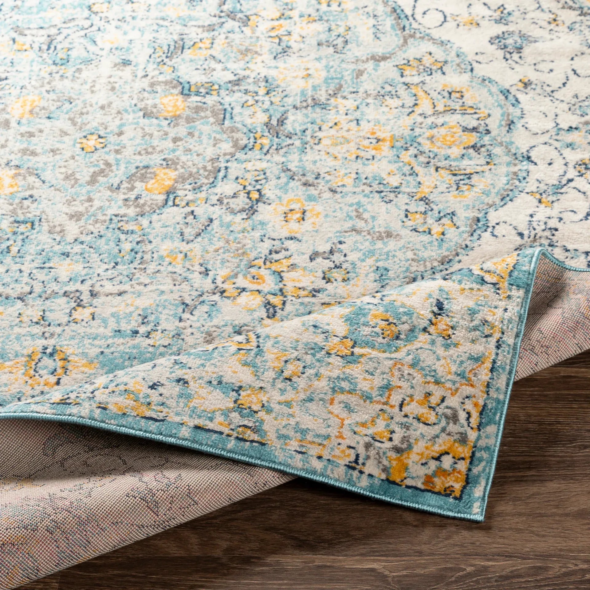 Floransa Machine Woven Rug Livabliss Floransa