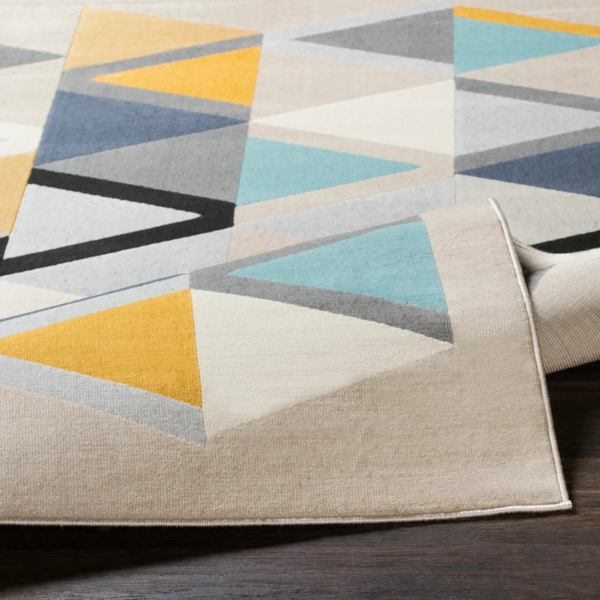 City Machine Woven Rug Livabliss City