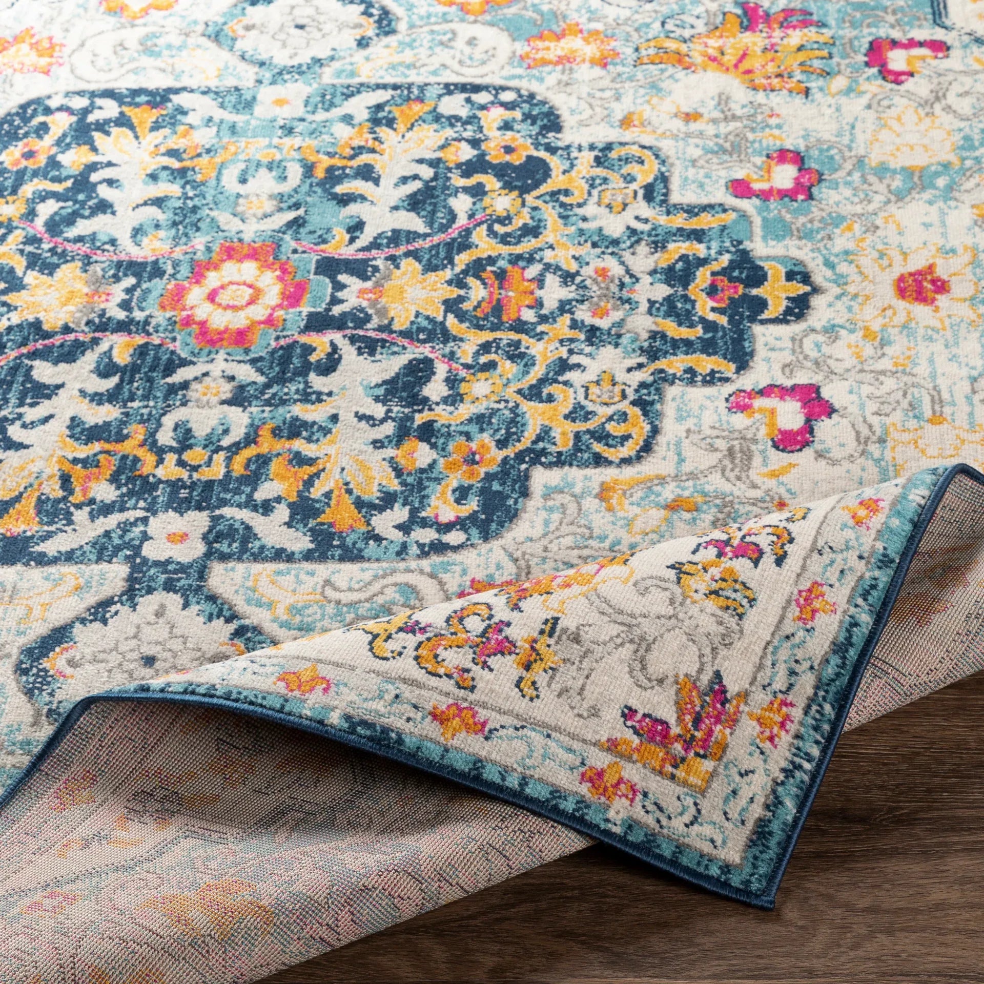Floransa Machine Woven Rug Livabliss Floransa