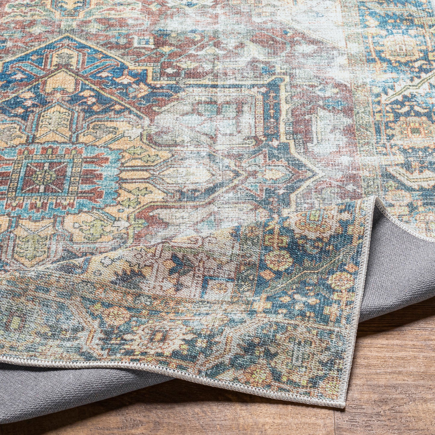 Kemer Machine Woven Rug Livabliss Kemer