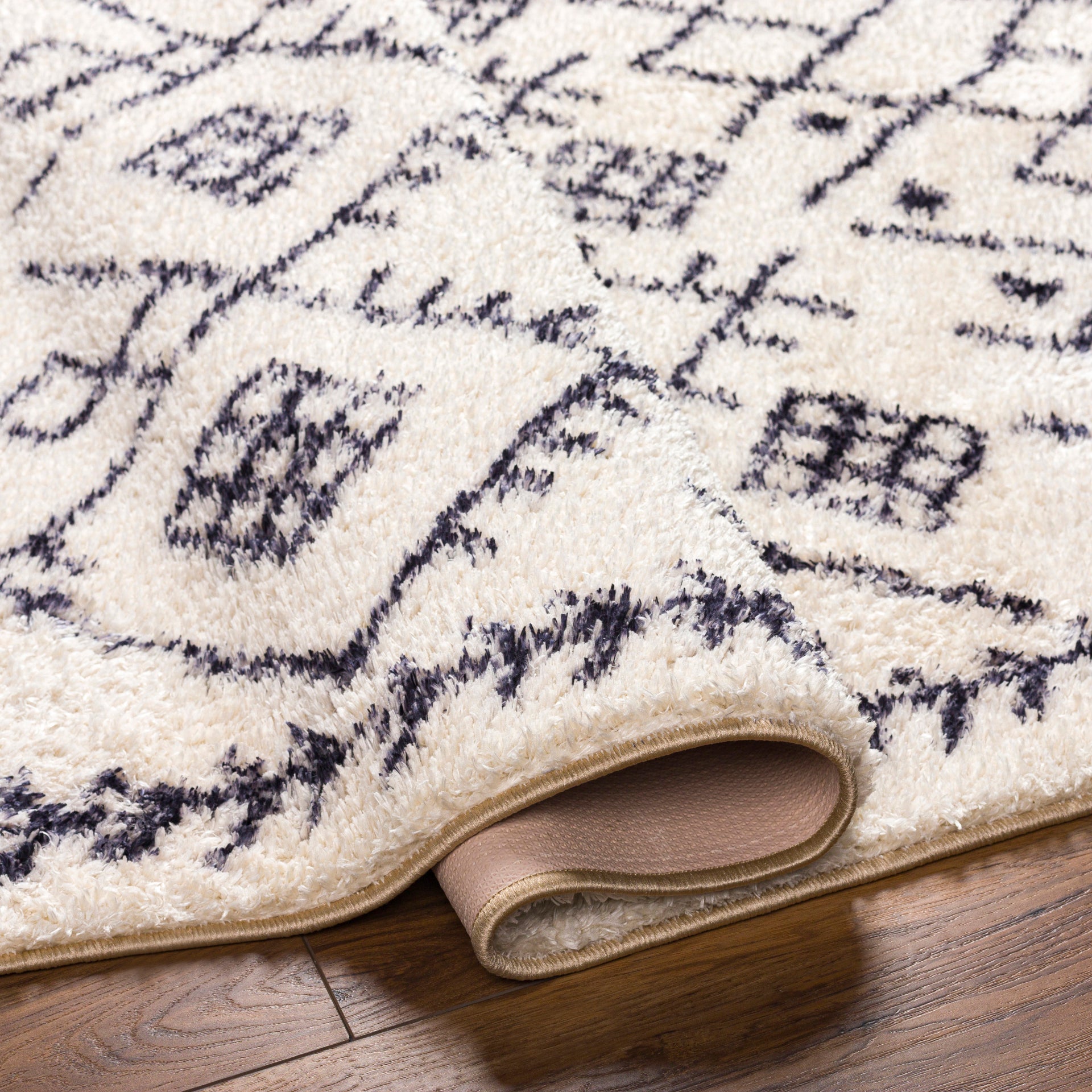 Lykke Machine Woven Rug Livabliss Lykke