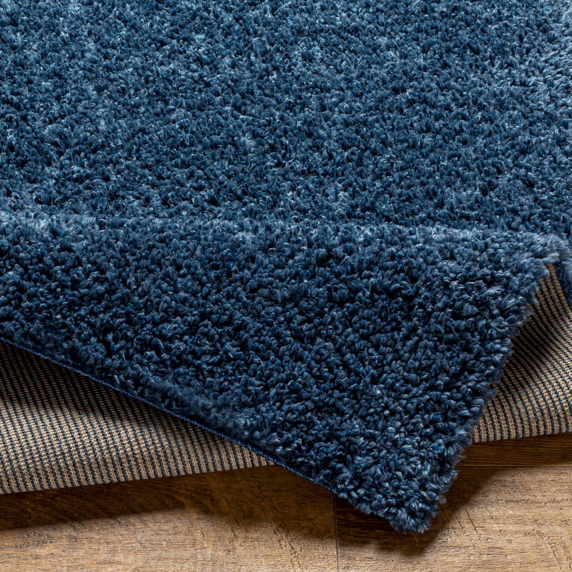 Deluxe Shag Machine Woven Rug Livabliss Deluxe Shag