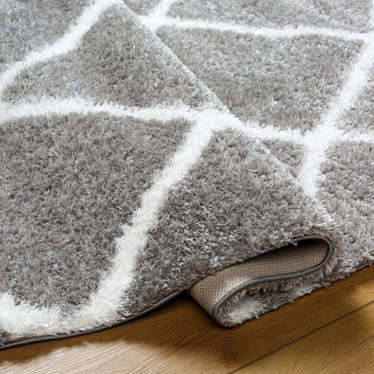 Cloudy Shag Machine Woven Rug Livabliss Cloudy Shag