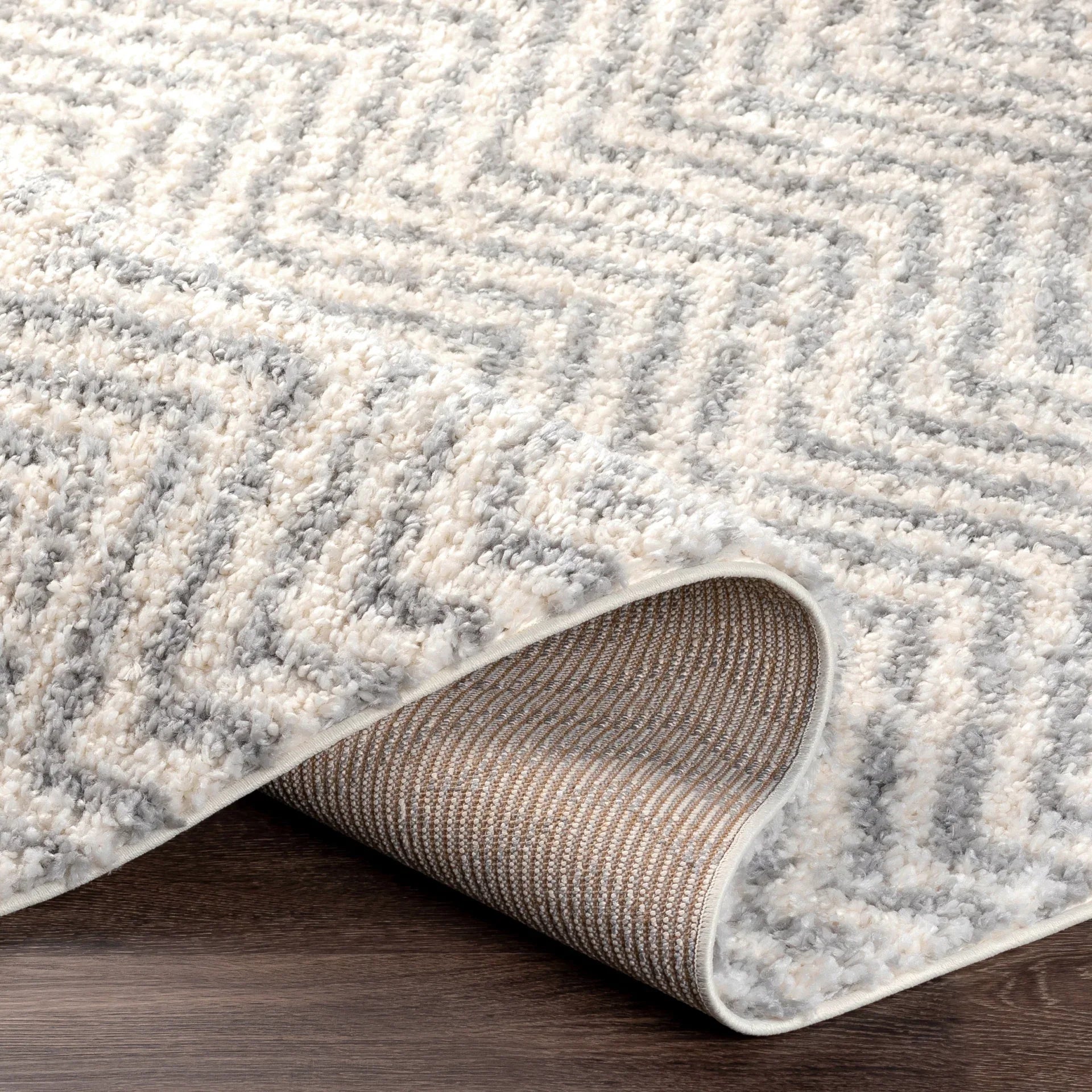 Deluxe Shag Machine Woven Rug Livabliss Deluxe Shag