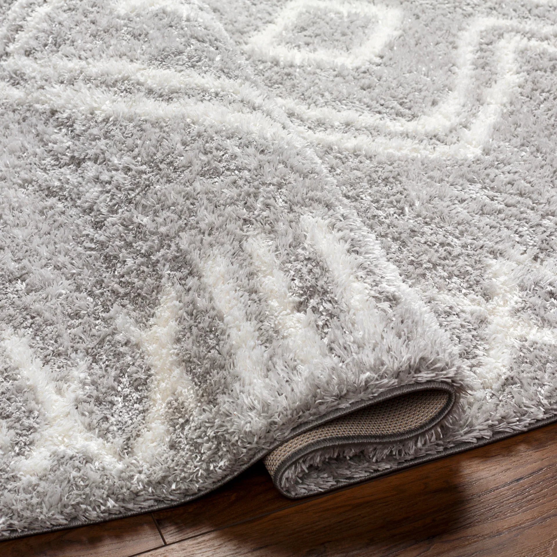 Cloudy Shag Machine Woven Rug Livabliss Cloudy Shag