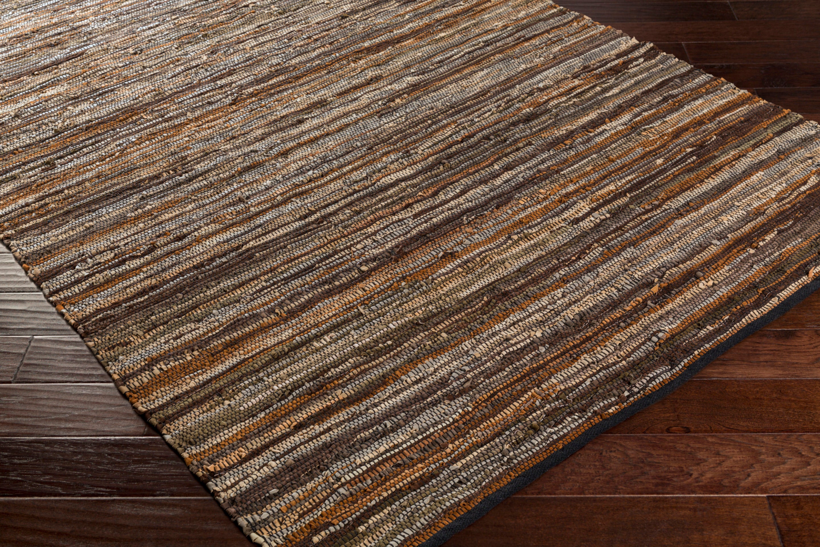 Log Cabin Handmade Rug Livabliss Log Cabin