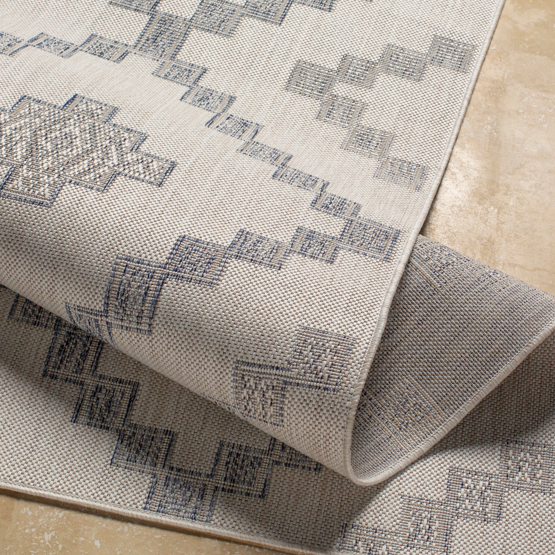 Tuareg Machine Woven Rug Livabliss Tuareg