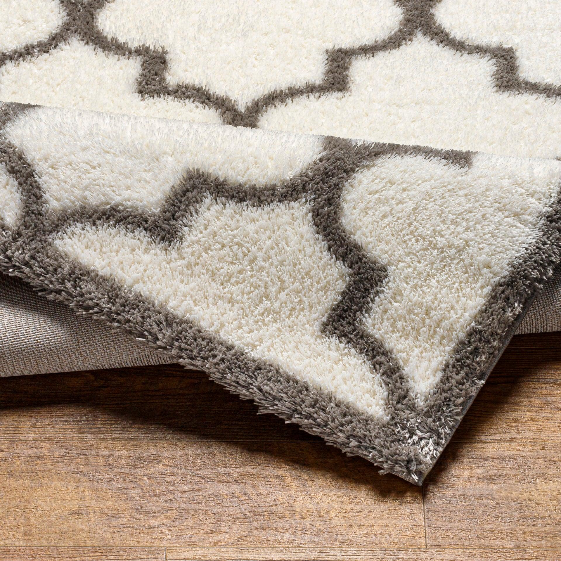 Cloudy Shag Machine Woven Rug Livabliss Cloudy Shag