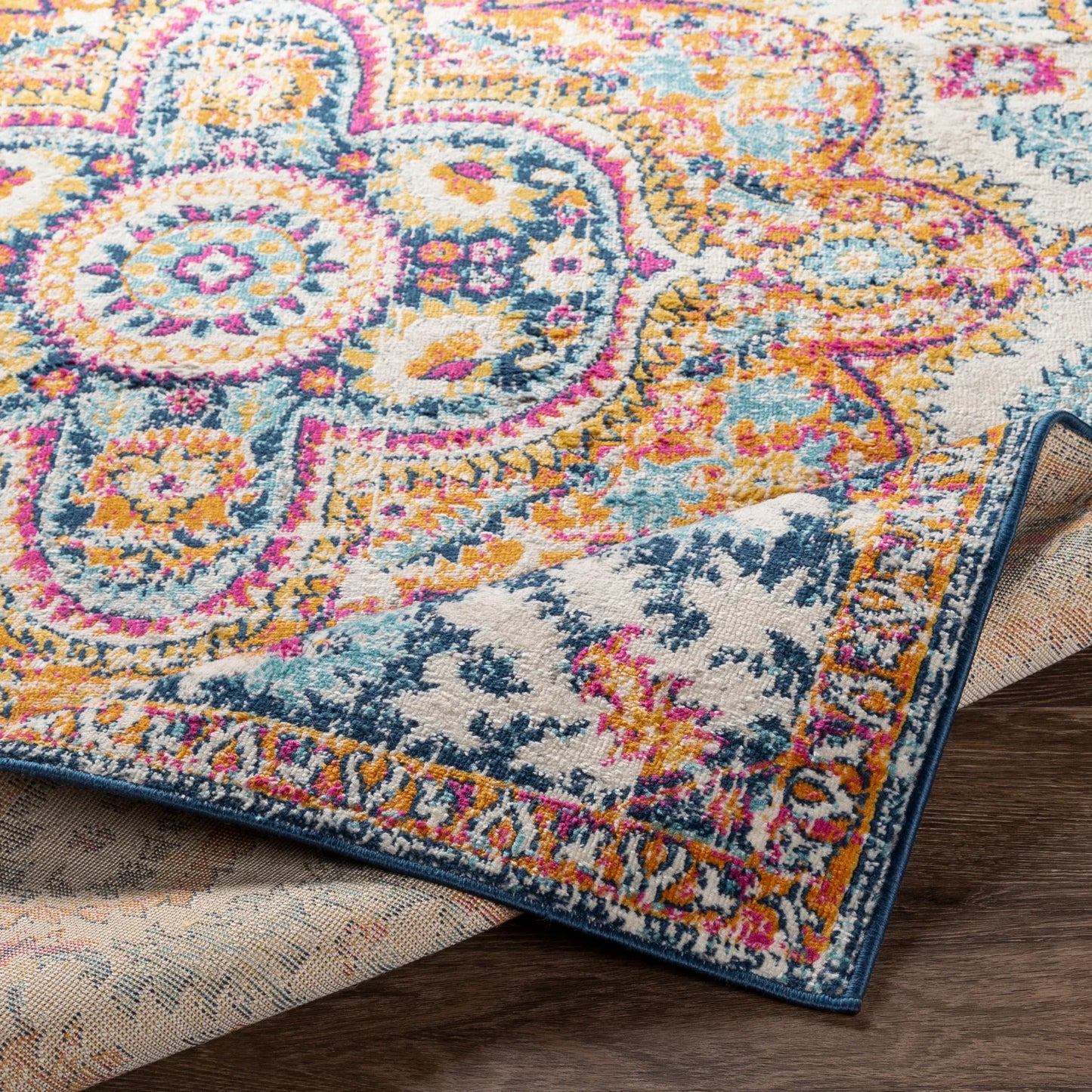 Floransa Machine Woven Rug Livabliss Floransa