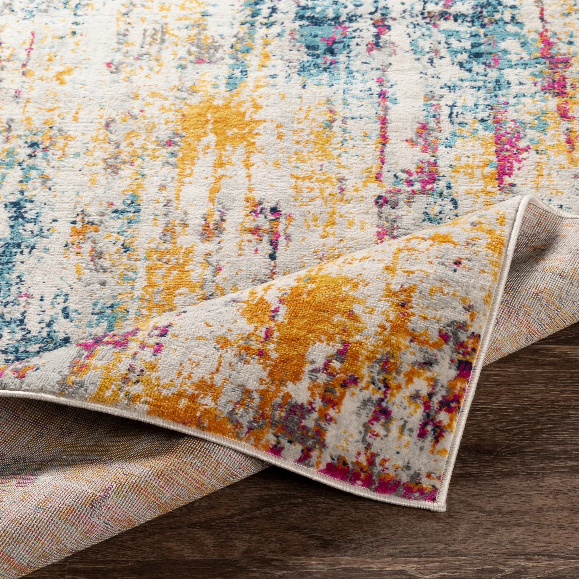 Floransa Machine Woven Rug Livabliss Floransa