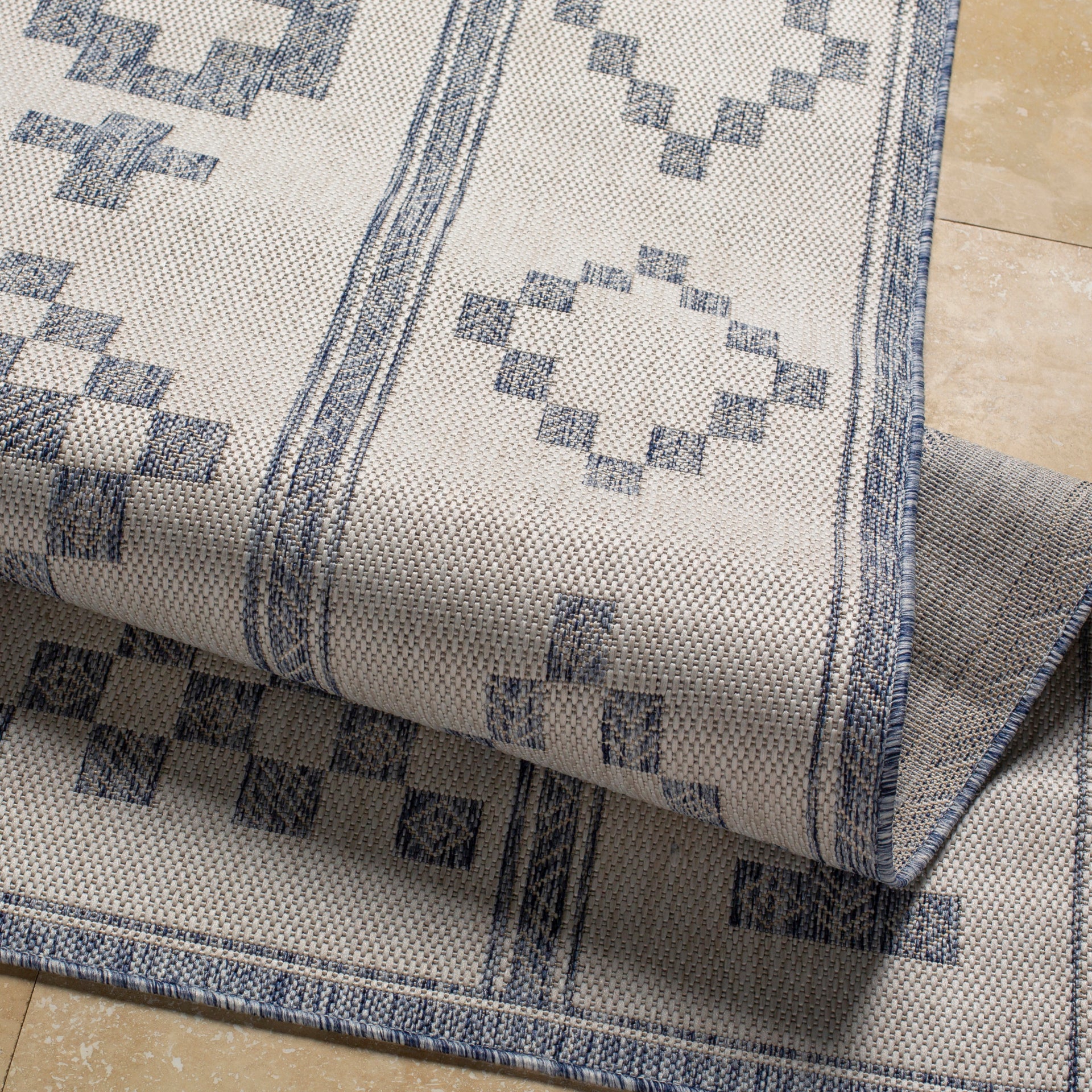 Tuareg Machine Woven Rug Livabliss Tuareg