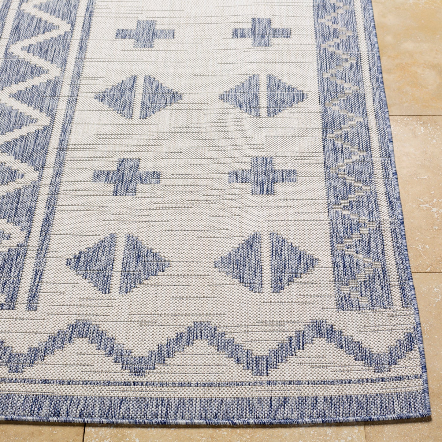 Tuareg Machine Woven Rug Livabliss Tuareg