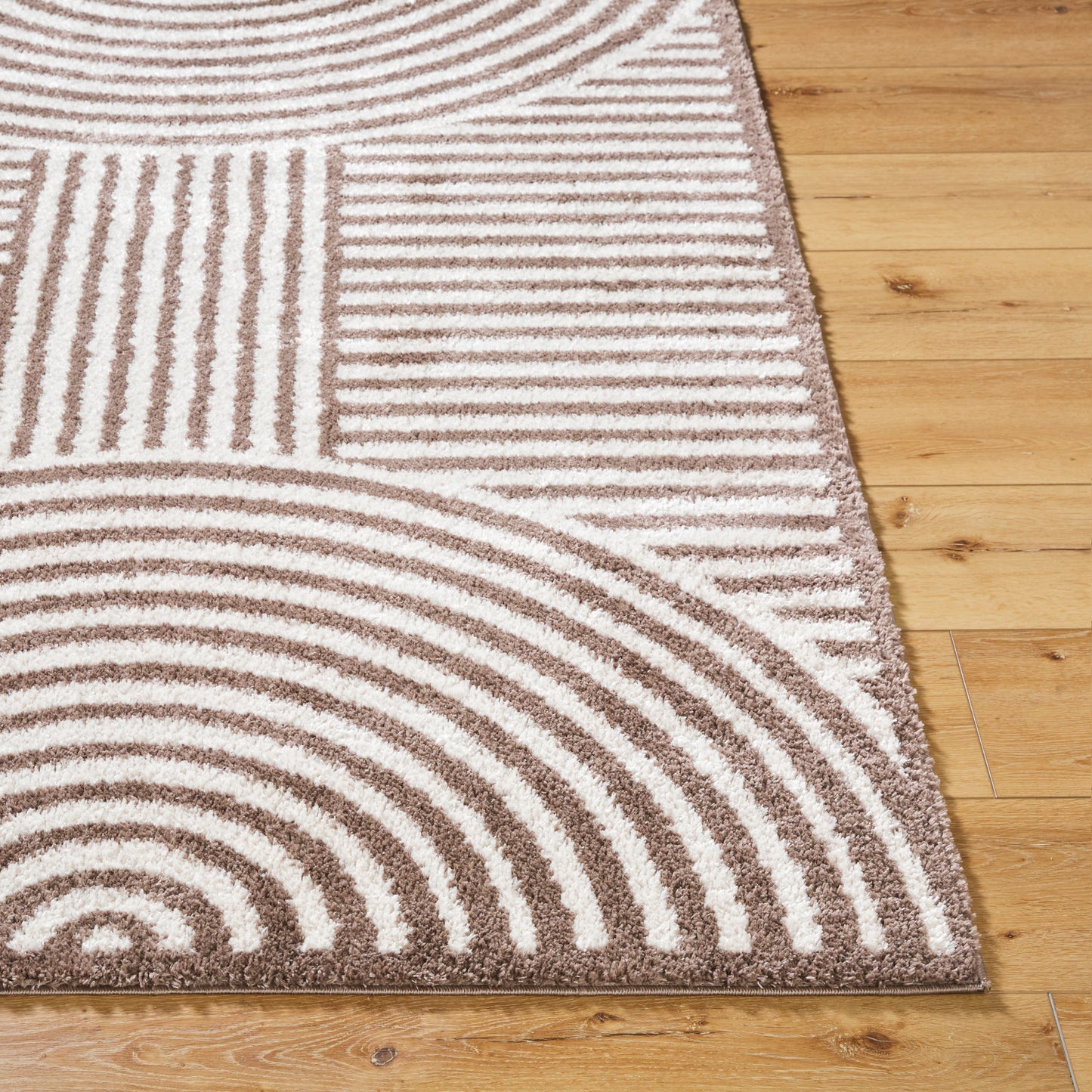 Fossay Shag Machine Woven Rug Livabliss Fossay Shag