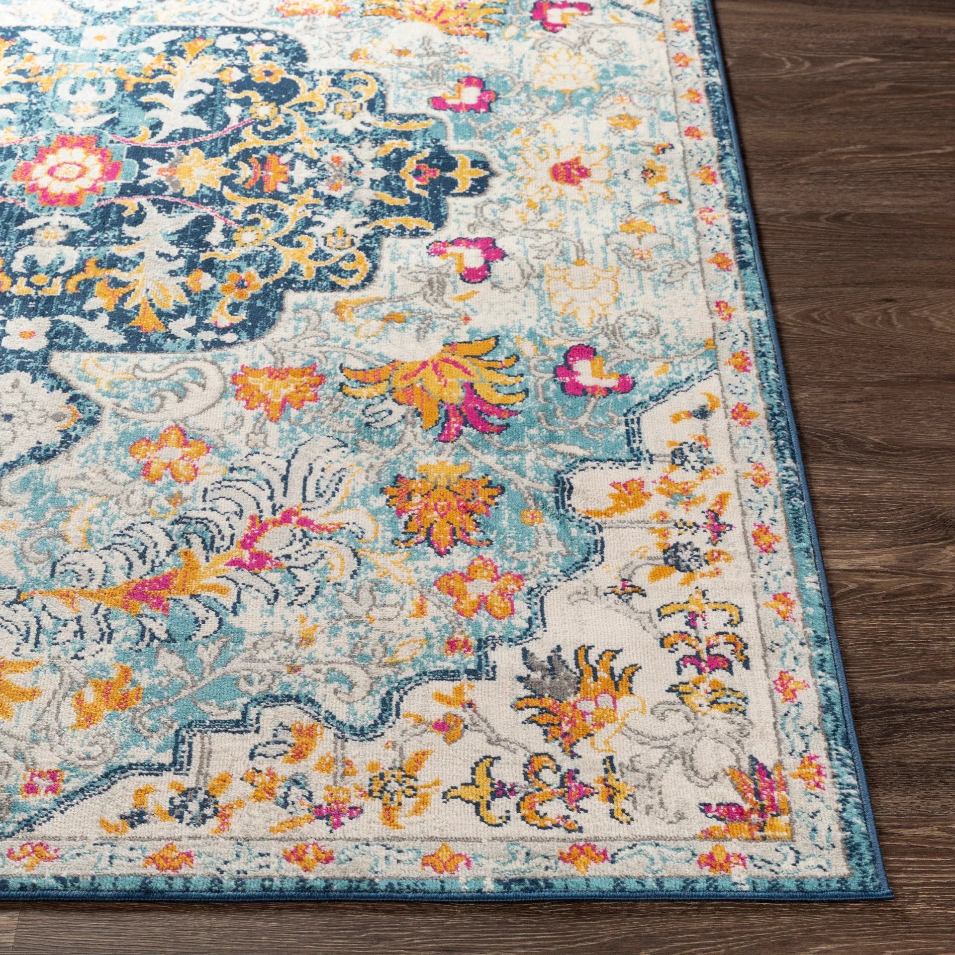 Floransa Machine Woven Rug Livabliss Floransa