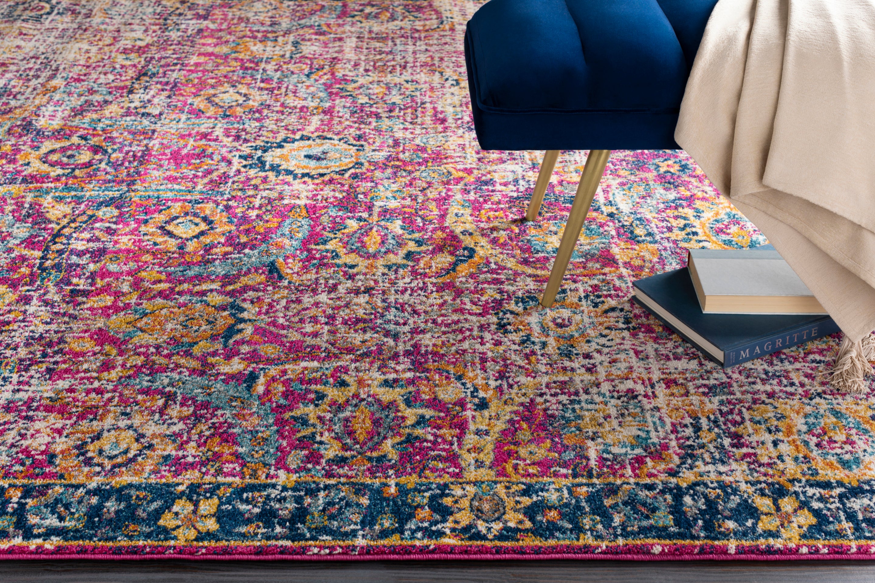 Harput Machine Woven Rug Livabliss Harput