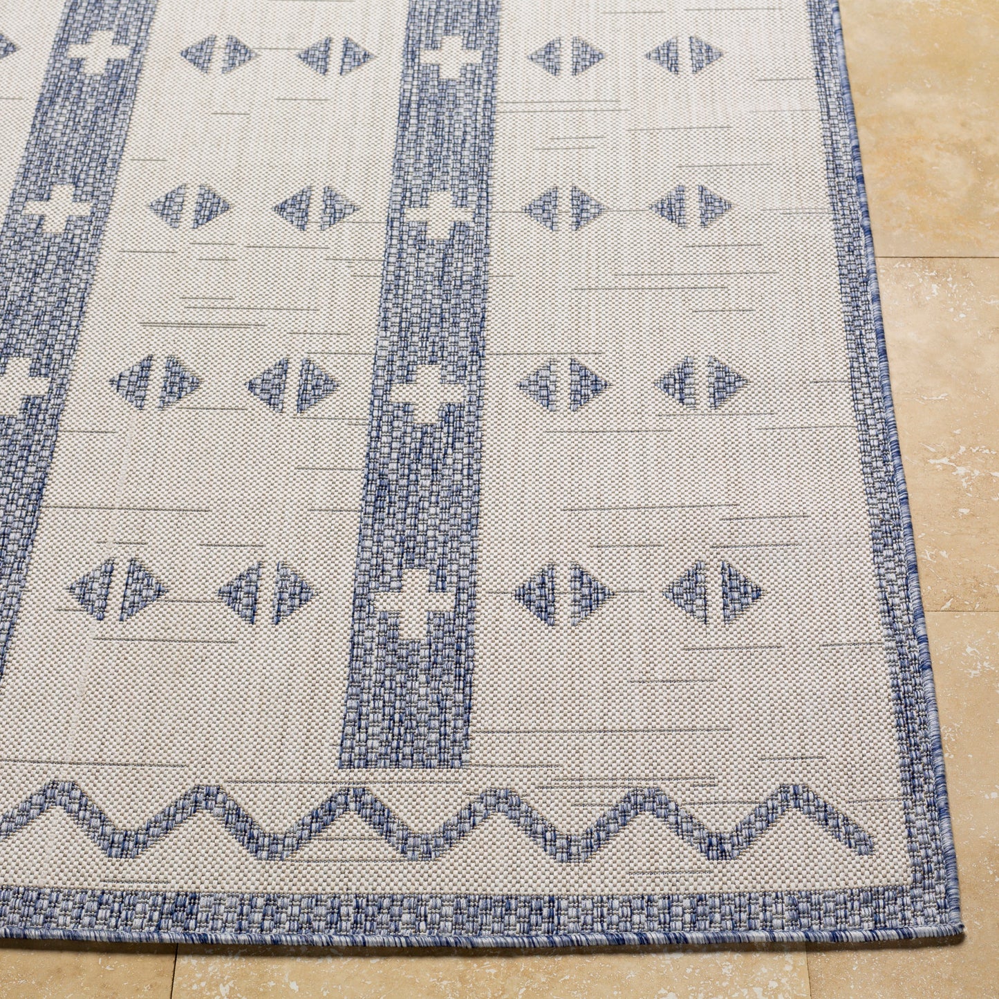 Tuareg Machine Woven Rug Livabliss Tuareg
