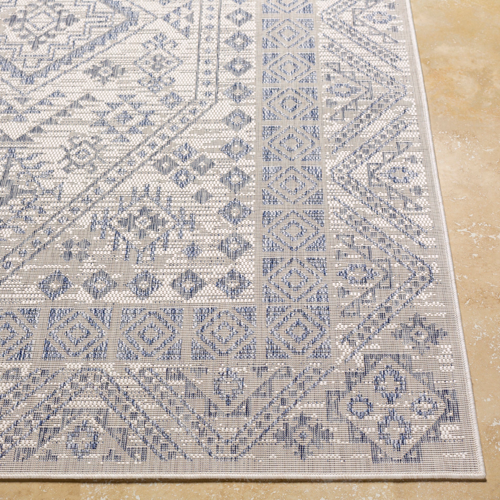 Tuareg Machine Woven Rug Livabliss Tuareg