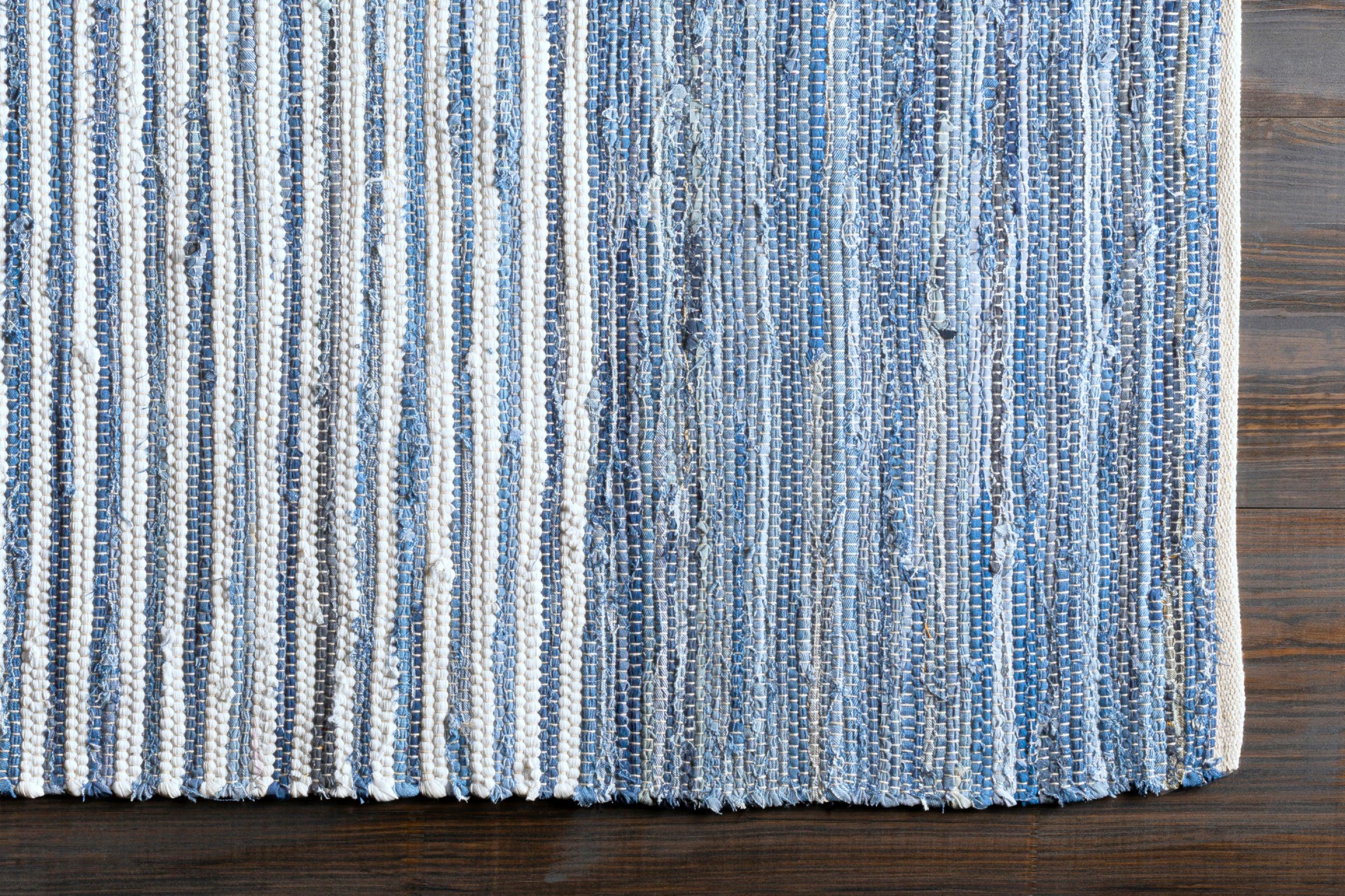 Denim Handmade Rug Livabliss Denim